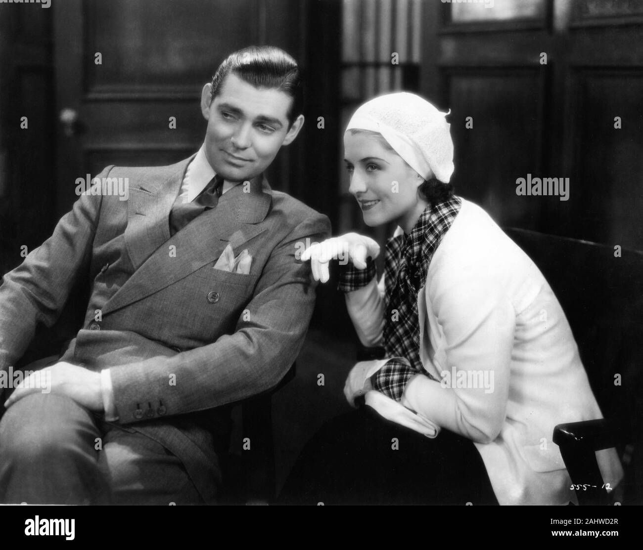 CLARK GABLE und Norma Shearer in eine freie Seele Direktor 1931 Clarence Brown buch Adela Rogers St. Johns kleider Gilbert Adrian Metro Goldwyn Mayer Stockfoto