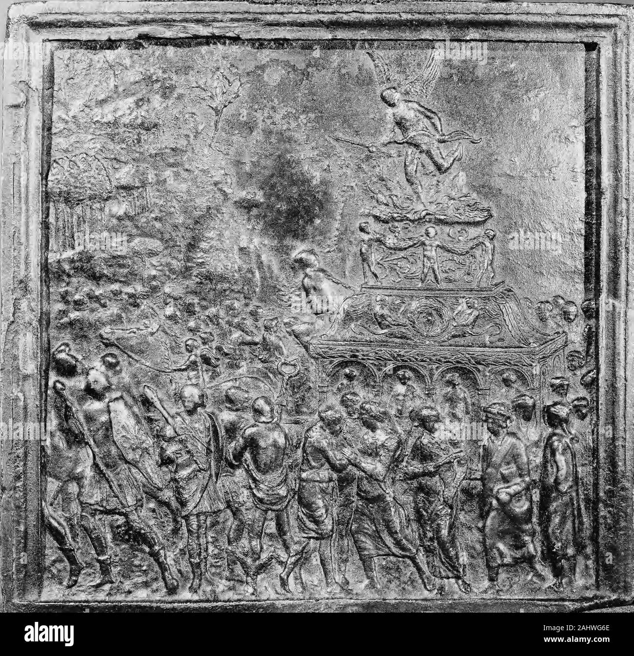 Andrea Mantegna. Der Triumph der Liebe. 1600 - 1800. Italien. Bronze Stockfoto