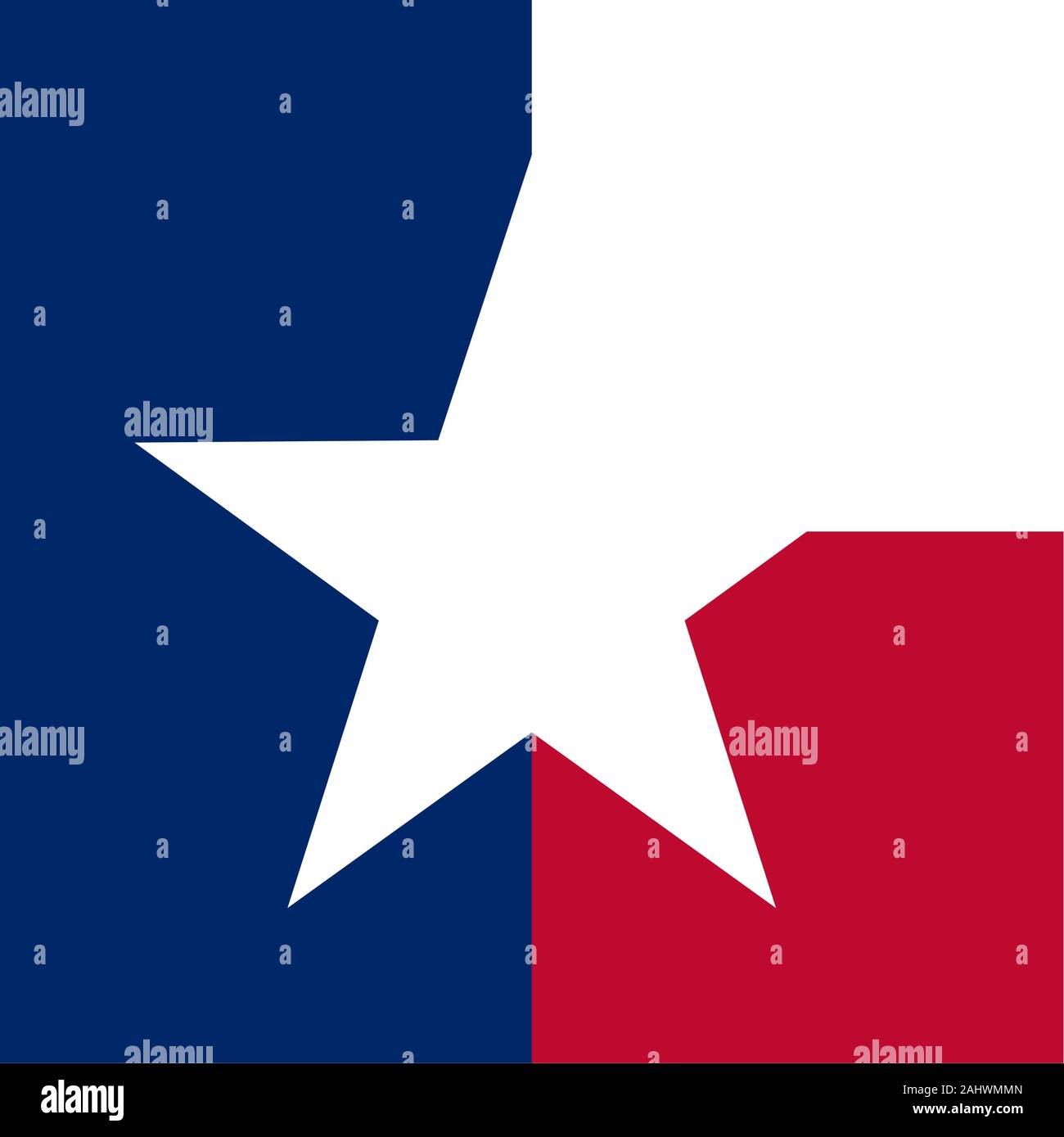 Texas Konzept flag Stock Vektor