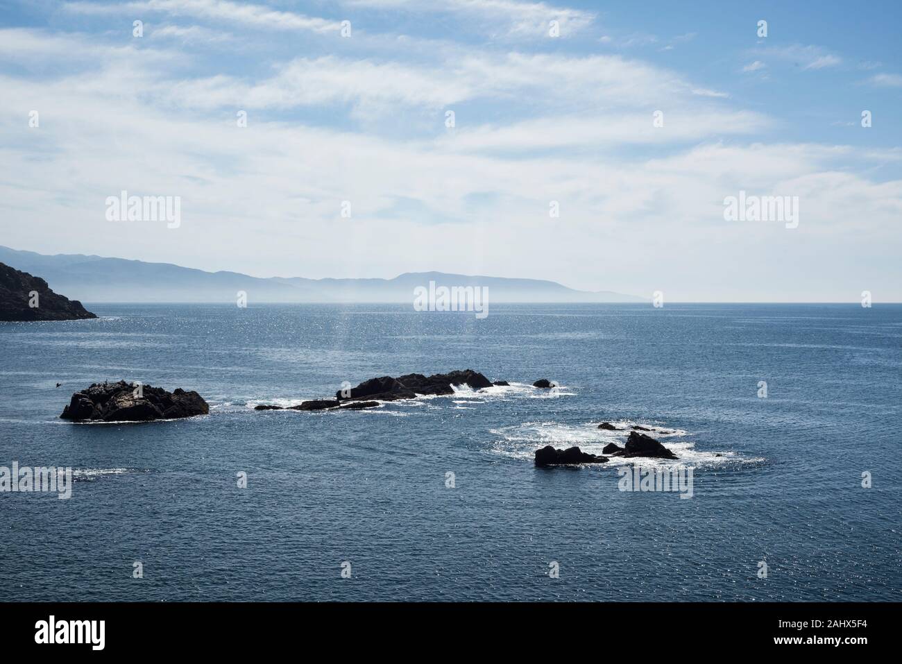 La Bufadora, touristischen Ort in Ensenada, Baja California Norte, Mexiko Stockfoto