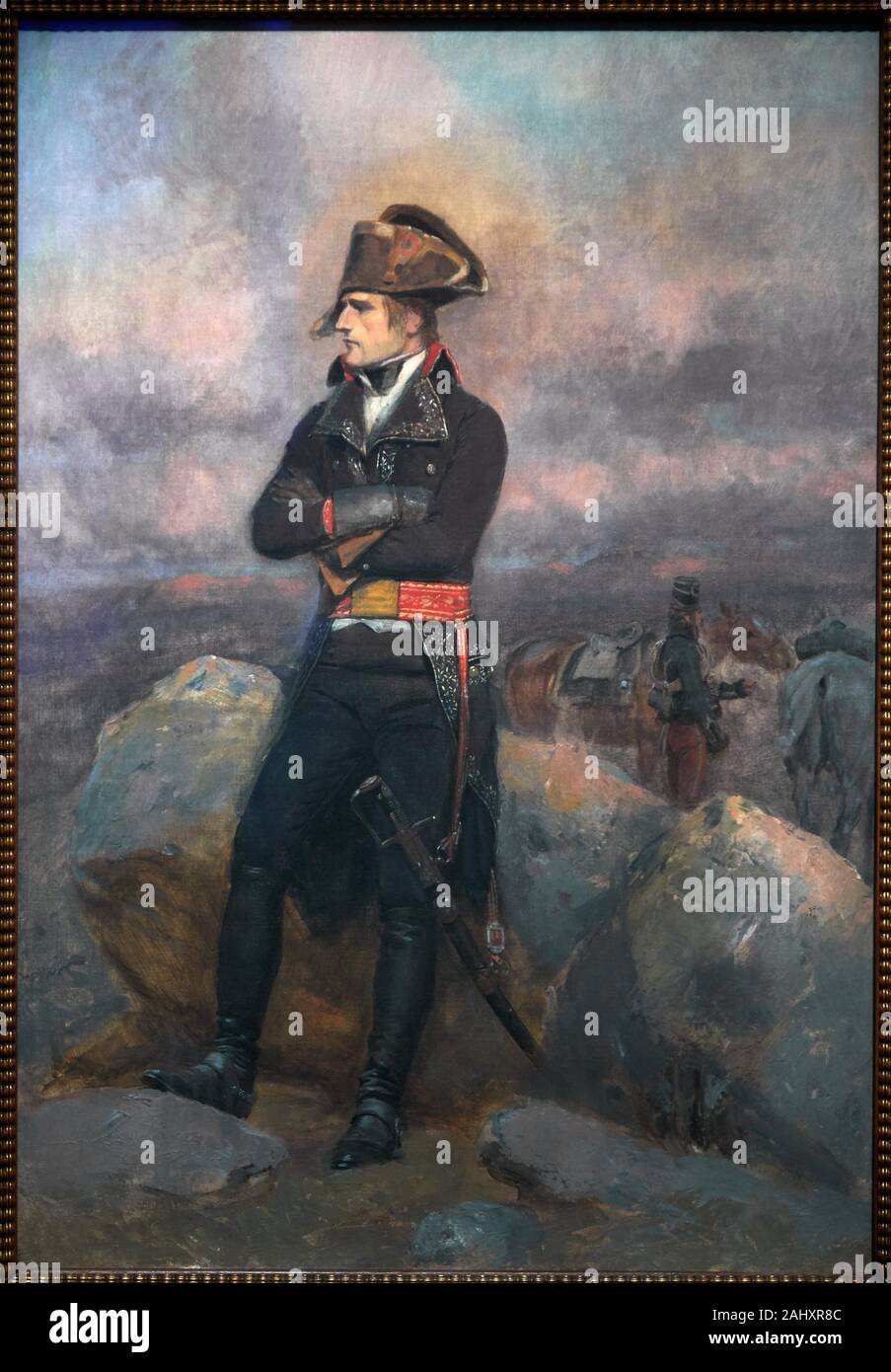 ''' General Bonaparte'', ca. 1900, Jean-Baptiste-Édouard Detaille, Musée de l'Armée, Hôtel National des Invalides, Paris, Frankreich Stockfoto