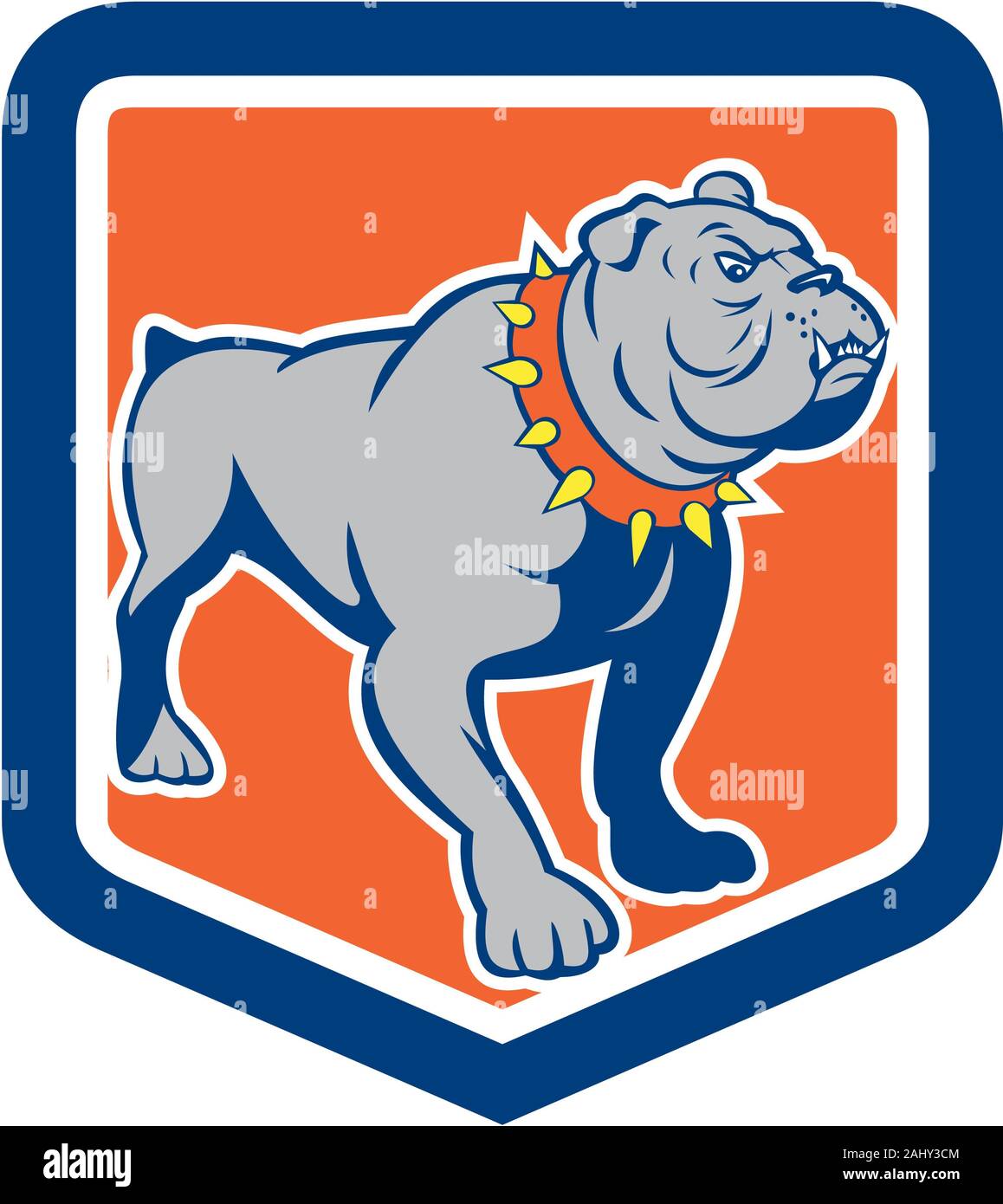 Cartoon Bulldog Stockfotos Und Bilder Kaufen Alamy