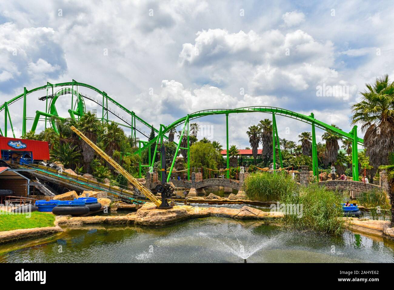 Gold Reef City Theme Park, Johannesburg, Südafrika Stockfoto