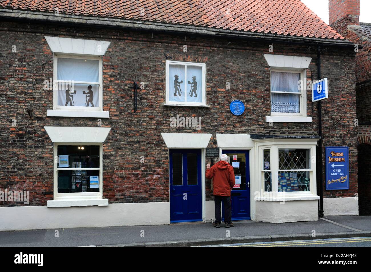 Thirsk Museum, Kirkgate, Thirsk, North Yorkshire, England, Großbritannien Stockfoto