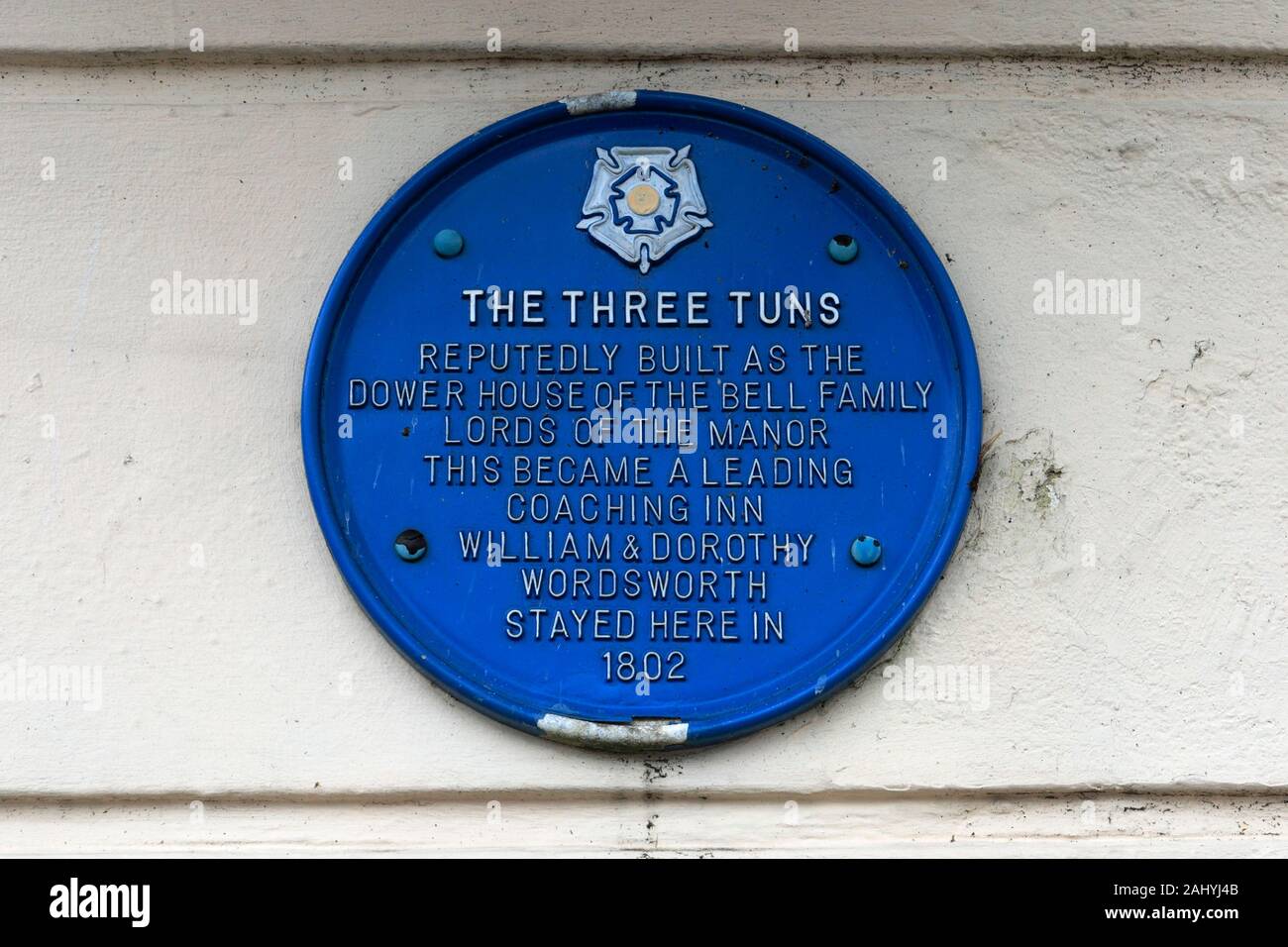 Die Wetherspoons Three Tuns Hotel, Thirsk, North Yorkshire, England, Großbritannien Stockfoto