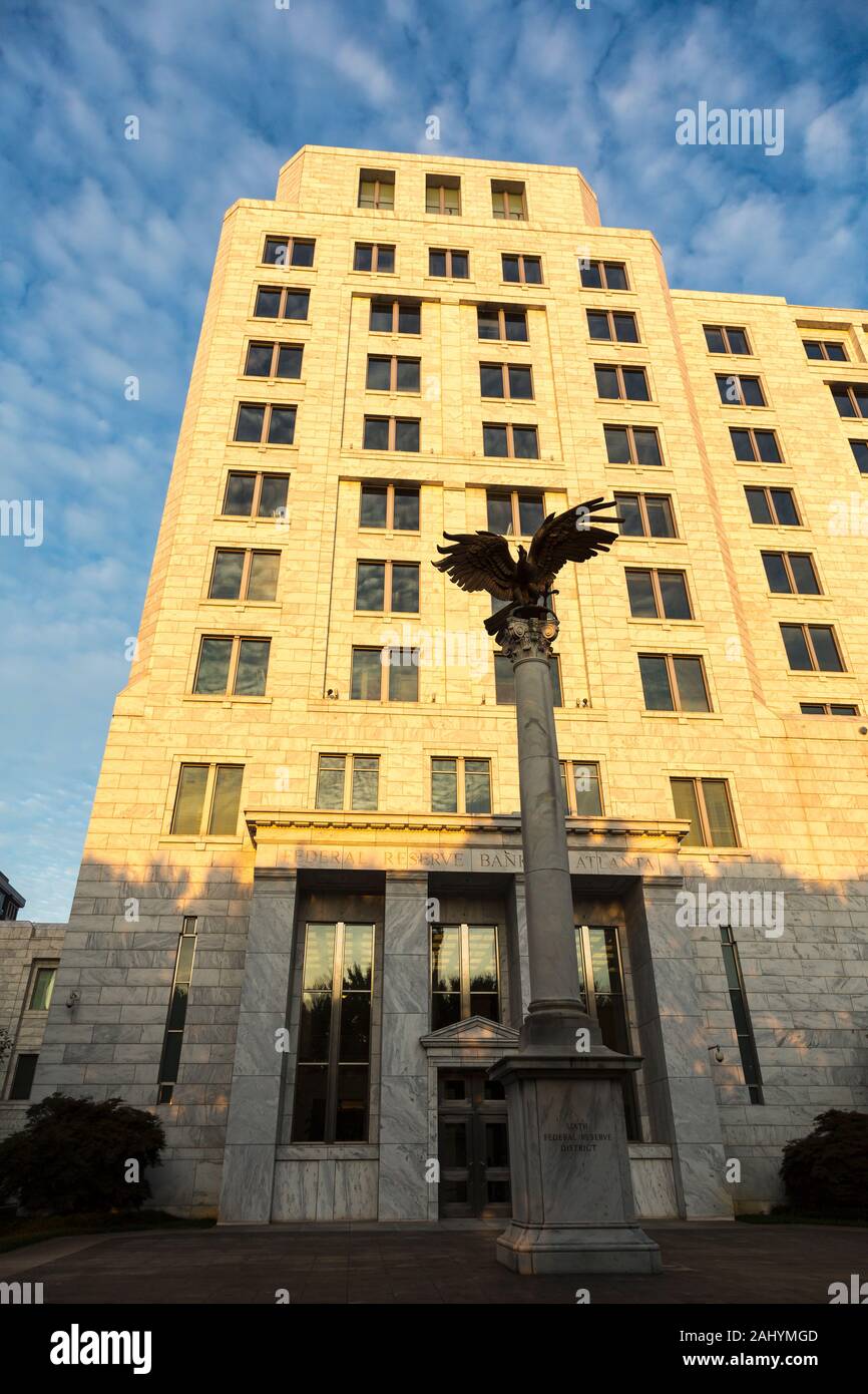 Federal Reserve Bank in Atlanta, Georgia, USA Stockfoto