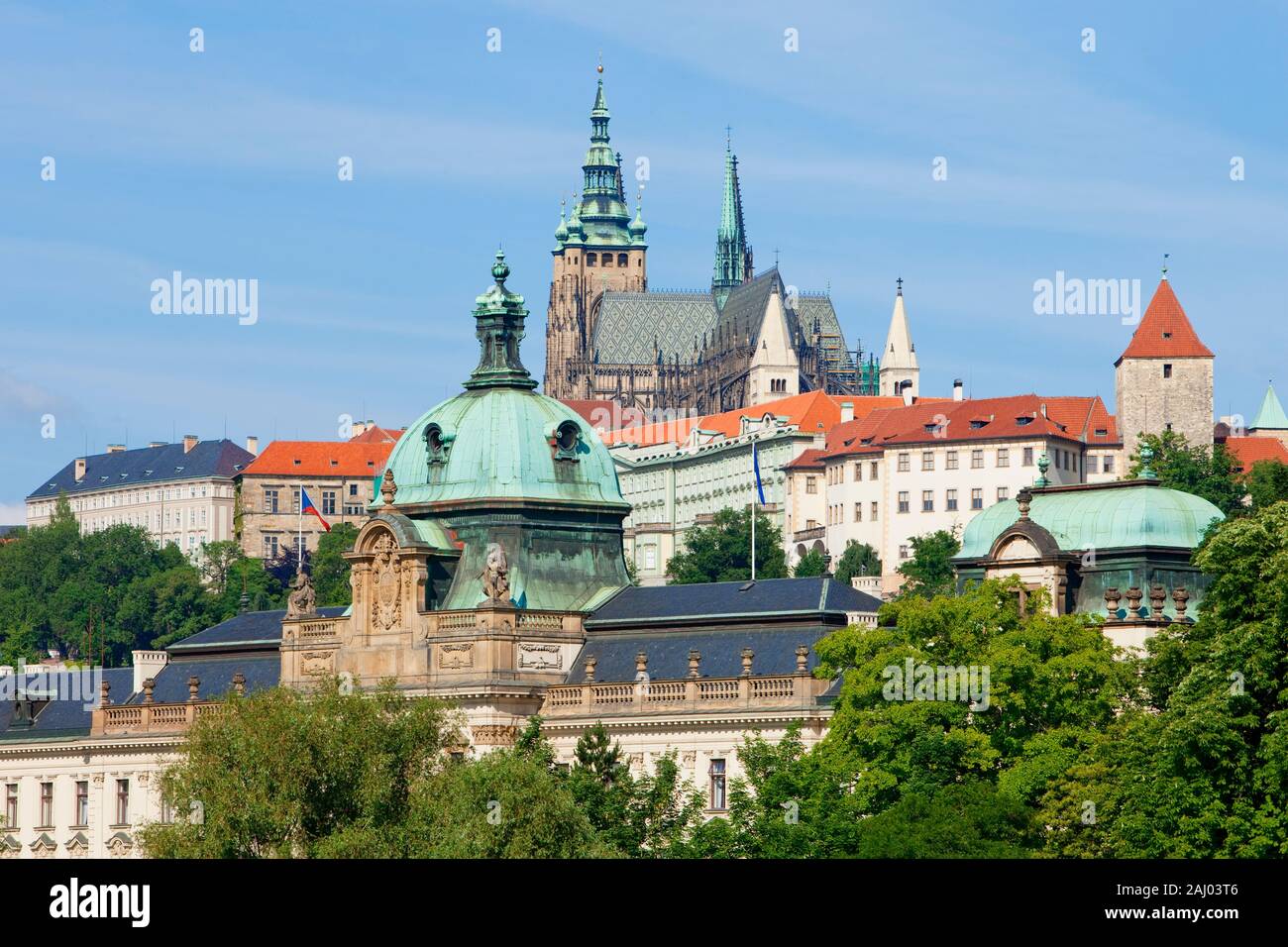 Tschechische Republik, Prag - Burg Hradschin, st.-Veits-Dom Stockfoto