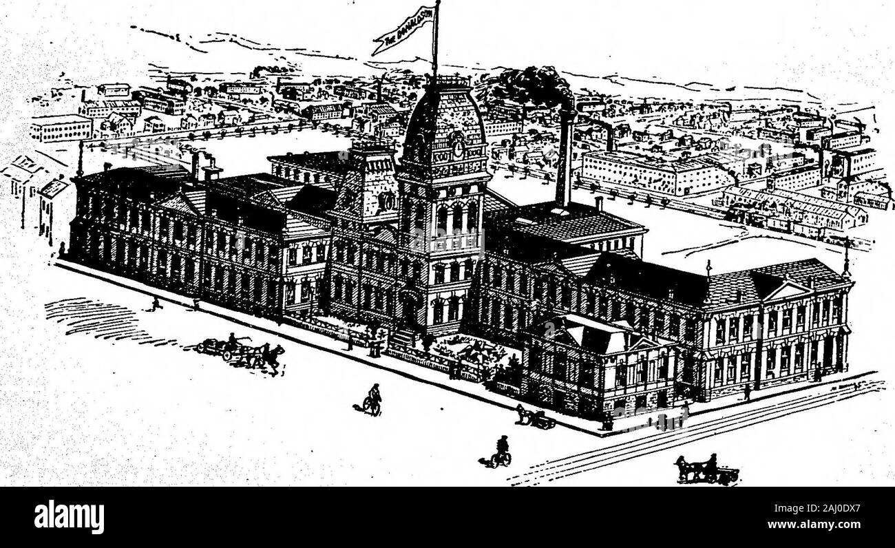 Billboard (Jul-Dec 1898). PROPRIETOrj Büro: GRAND OPERA H0 USI FRANKLIN, PA. Bevölkerung 9.0C ALEX. BRADLEY, Stadt Afficheur und Verteilen Mkmbi K I. A. der D187, die anschlagtafel der ONALDSON LITHO. Firma CINCINNATI, OHIO. ". Wir haben die grösste, handsomest, und am besten angepasst Fabriken in den Vereinigten Staaten eine TIipv&gt; u^W^"lft,, d •. mit acetyline Gas, Rohrleitungen und Brenner v sind Sc^ - 3 £ hShted Wlth Bogen- und Glühlampen ausgestattet und. mV^&* t^^^aL thtiavJ ^.^^ reifen iaS^i^^^^^^^^^^^^ Ich immense Feuersichere Tresore für die Speicherung der lithographische Steine. ffaon oder Verbesserung der Quali Stockfoto