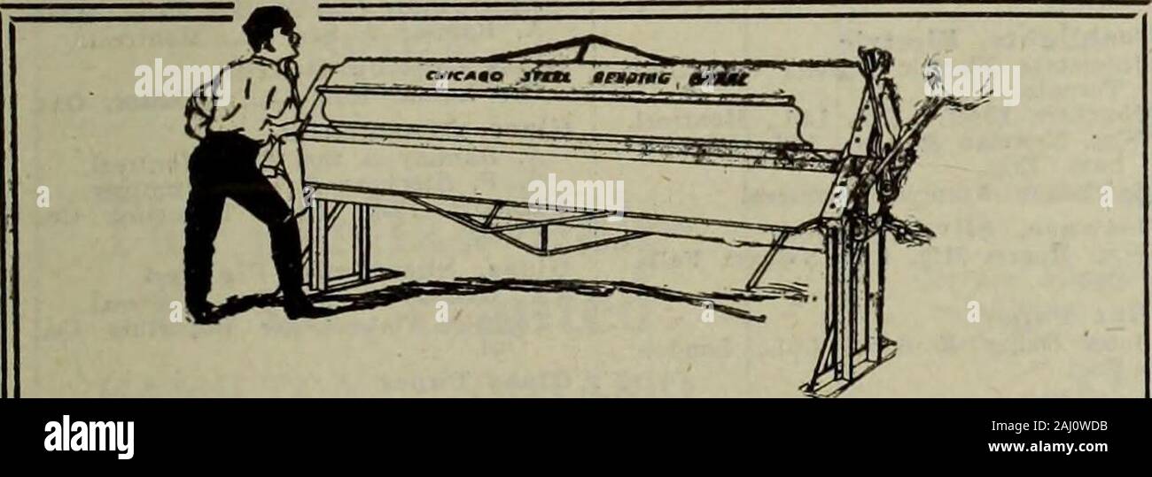 Hardware merchandising März-juni 1917. R Business nach vorne springen die Minute Sie PeerlessFencing angezeigt. In Preis, Qualität, Design und tatsächlichen Wert können Sie kguarantee jeden Fuß. Wir stehen hinter Ihnen. ODen hearth Stahldraht, gecrimpt, federnde horizontale Kabel combineto die unvergleichliche Zaun outlastordinary Arten o £ Fechten. Trotzt Rost, hält widerspenstige Tiere, kann nicht sag, cantbreak -^ runter und ist das letzte Wort in der Wirtschaft, für Händler * Angelegenheit senden Unsere illustrierte Literatur zeigt die bigline für Residence, Park, Friedhof, Farm, Ranch, Geflügel Hof und alle Zweck- Fenc Stockfoto