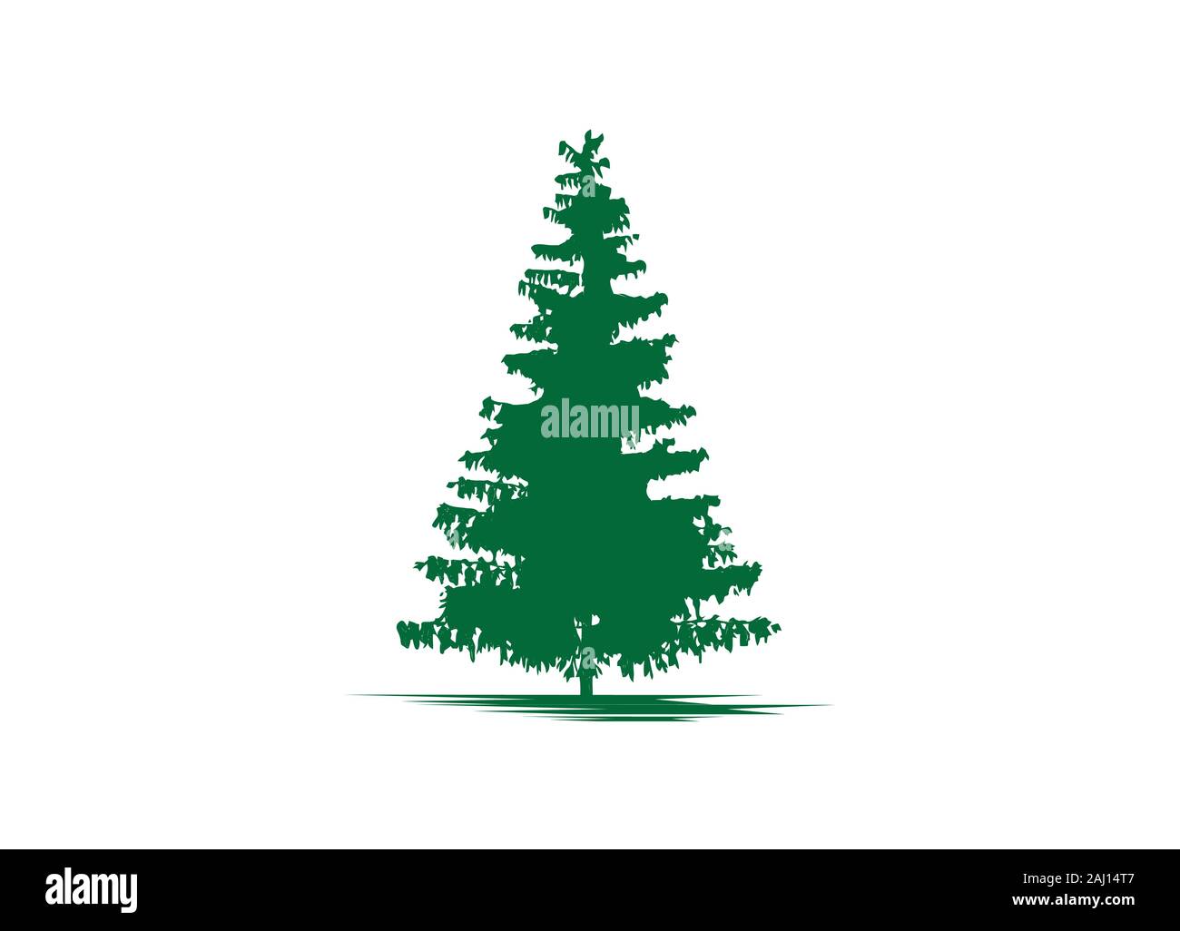 Green Tree Logo Design vorlage, Baum Vektor Logo, Stock Vektor