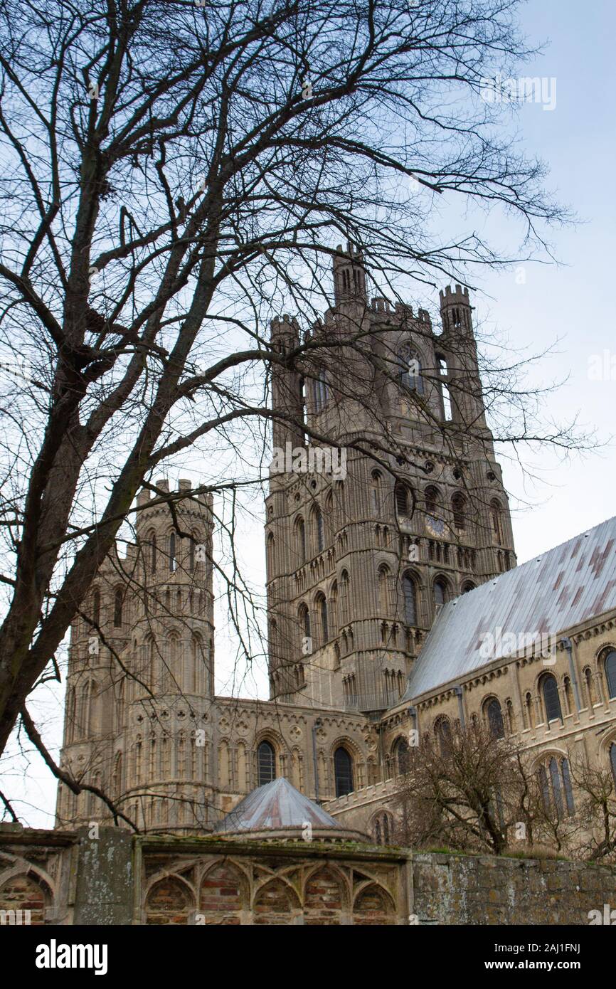 Ely Kathedrale Stockfoto
