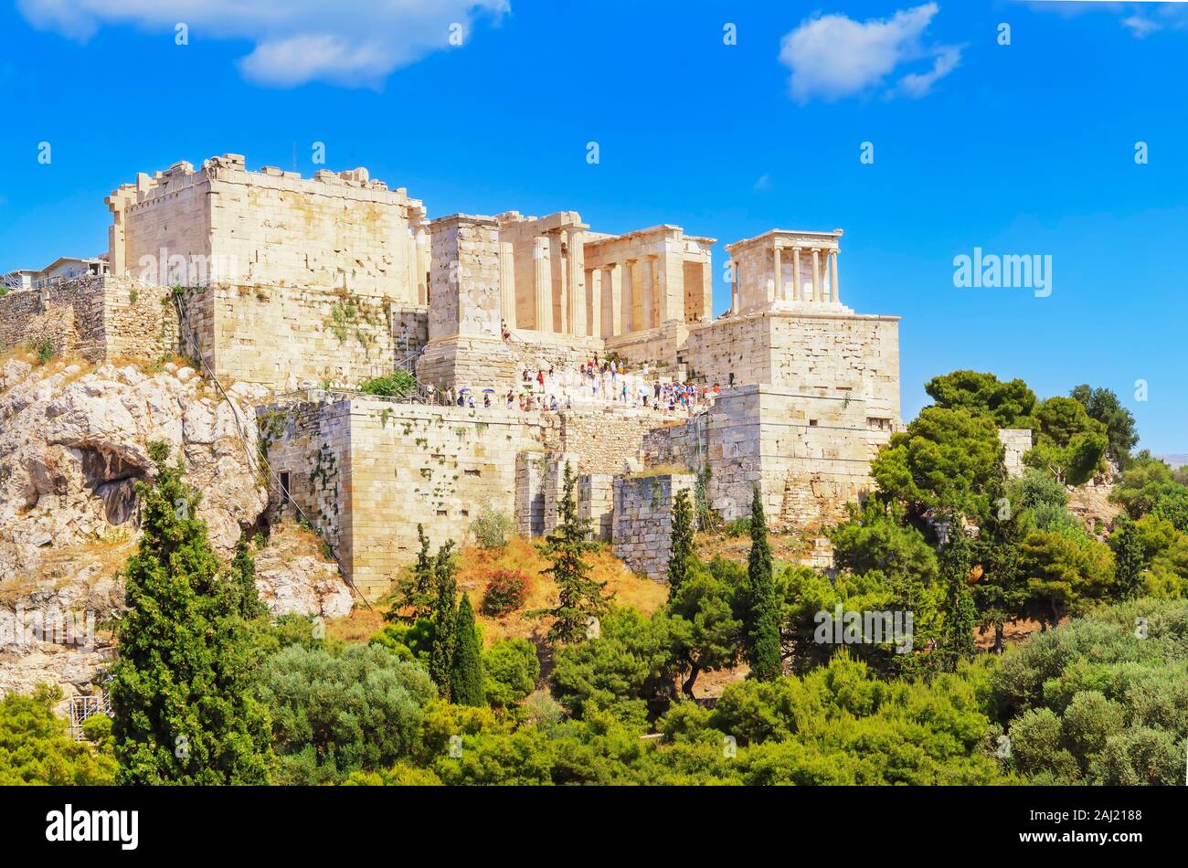 Akropolis von Athen, UNESCO, Athen, Griechenland, Europa Stockfoto