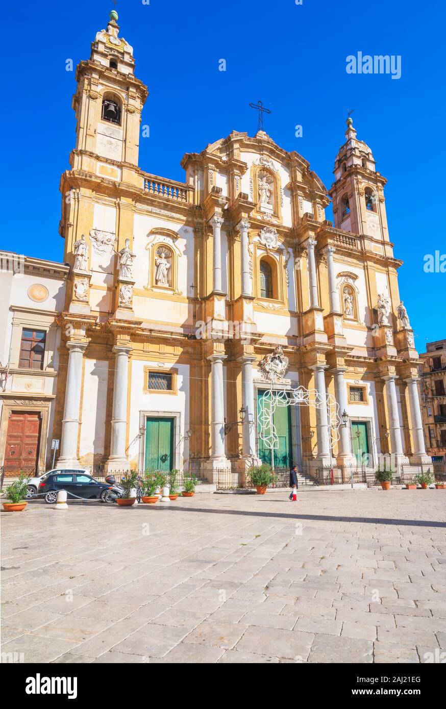Kirche von San Domenico, Palermo, Sizilien, Italien, Europa Stockfoto