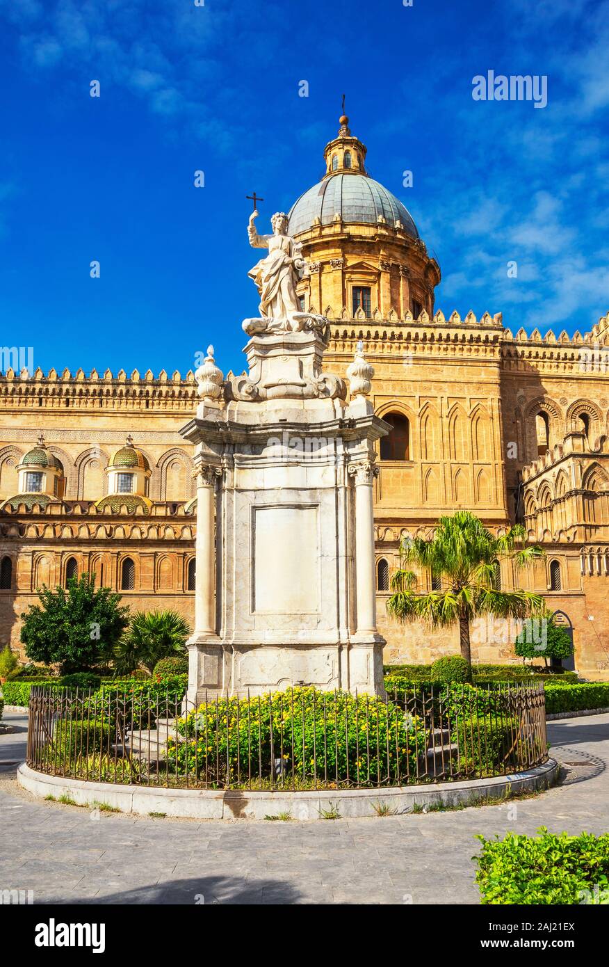 Die Kathedrale von Palermo, UNESCO, Palermo, Sizilien, Italien, Europa Stockfoto