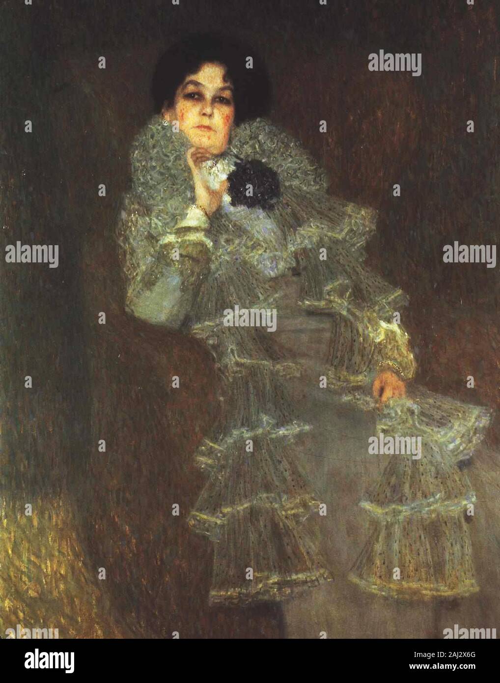 Vintage Gustav Klimt Gemälde für Inneneinrichtung etc. Stockfoto