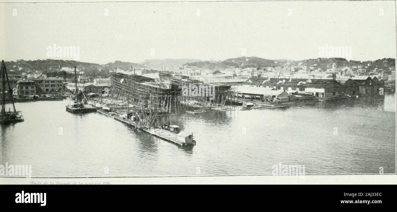 Album géographique: La France. l. ist. Les Hauts fourneaux: Vck uu Parc gratis di-; Si-uNnERiKs DE PONT-A-Moissox. - Lindustric metallurgique dela Jolie Ville Lorraine de Rout -; ich-Mousson sest tun Bonne heurespécialisée: Mesz là que la Fabrication des Gratis de fonto eine perfectionnée étéle Plus. Rien de plus curieux que la vue du Parc ktuyaux des usines mussipontaines. Sur une étendue Tun plus deliiiOOO mètres carrés sind Souvigné-sur-Sarthe des Tas tun Gratis tun Tous typeset Tun toutes dimeusions, depuis lhumble ména conduite Deaux - gères, ou le Tube de Entwässerung, gratis jusquaux gigantesques desgrandes Conduit Stockfoto