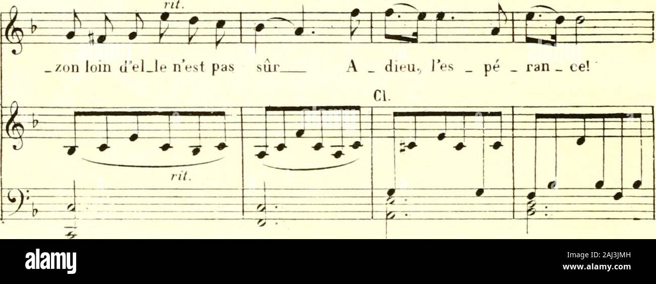 Chilpéric; opéra-bouffe en 3 Actes & 4 Tableaux. r p p f Eip-J | J | J, J - - V^S el le Ne Quit te pas la maLsun PA ter nel le, Auto lho r UNI? ? V * RP^ PU-v* 9:;. Stockfoto