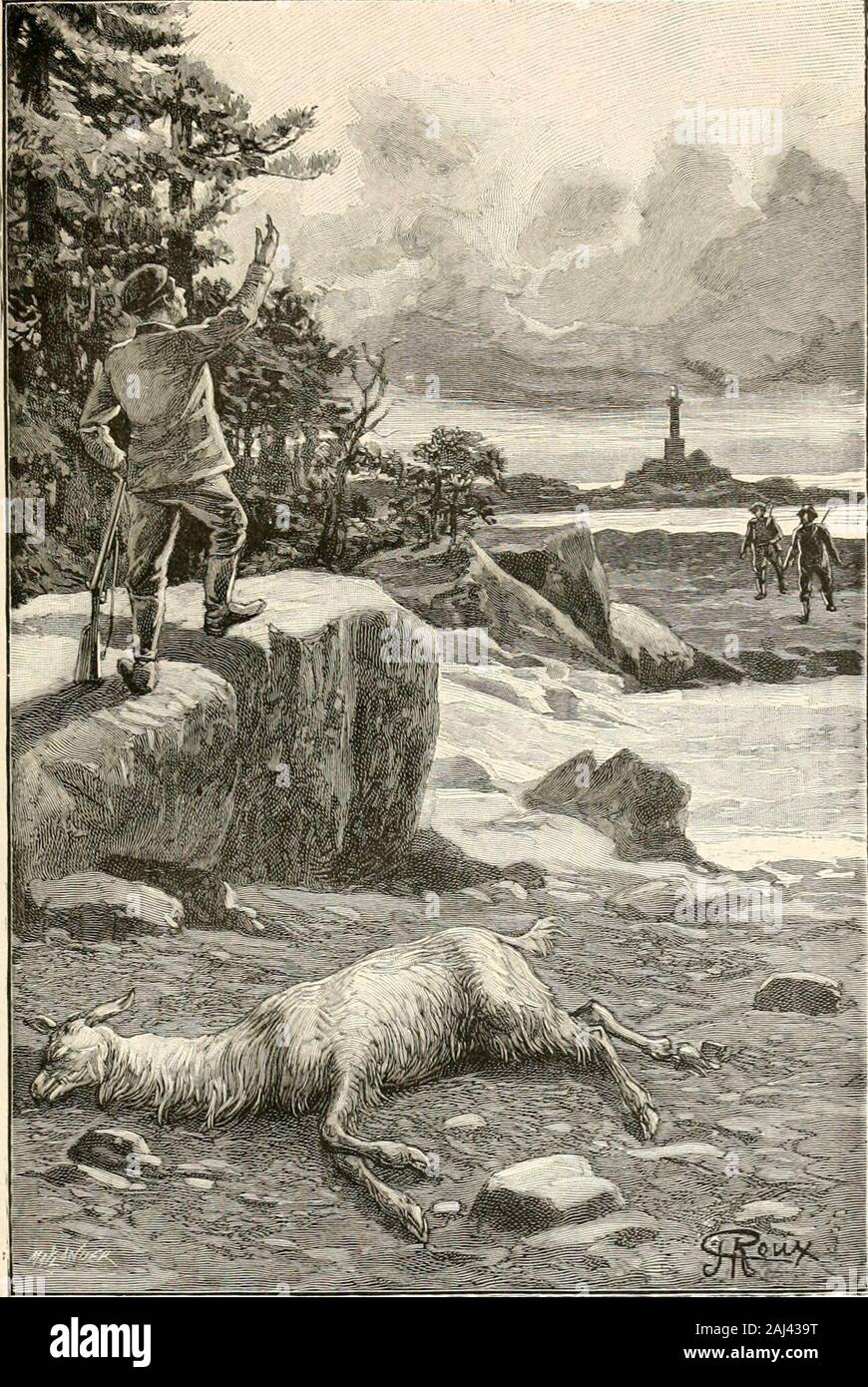 L'Invasion de la Mer. hère. Auf pouvait donc De craindre oragesqui ne laissent pas dêtre redoutables, surtout à cette époquede Tannée. Dans la Matinée du 21, Felipe se promenait en fumant sur leterre-plein, lorsquil crut apercevoir un-tier Du côté du boisde hêtres. Après lavoir observé Anhänger quelques instants, il allaprendre une Longue-vue dans la Salle commune. Felipe reconnut guanaque jsans Peine un de Grande Taille. Cétait loccasion peut-être de faire un bon Coup. Aussitôt, Vasquez et Moriz, quil venait dappeler, sortirenttous Deux de lannex et le rejoignirent sur le Terre-plein. Tous Stockfoto