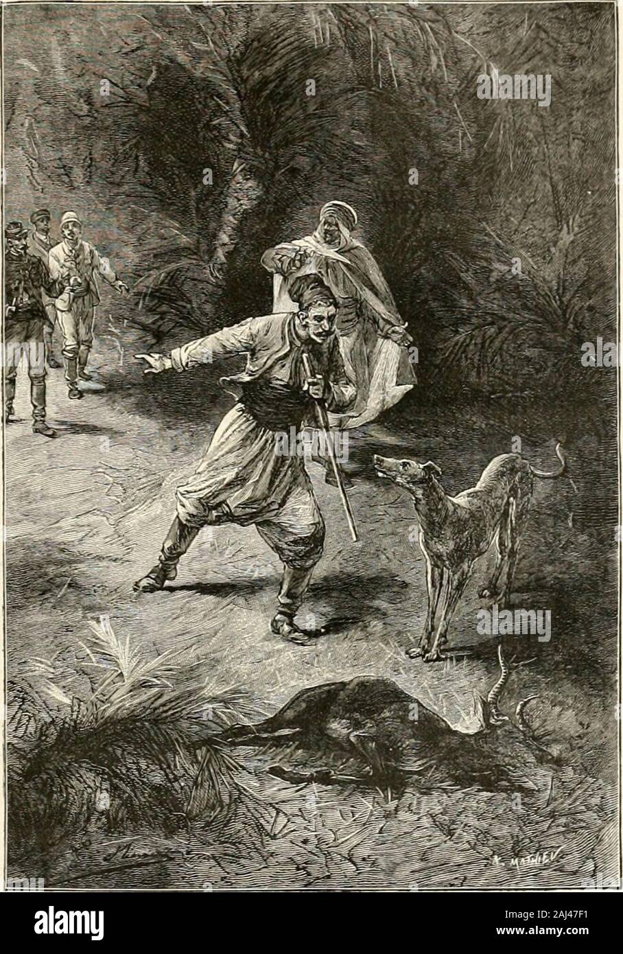 L'Invasion de la Mer. ope dont ils donnèrent sa Teil àCoupé-à-Coeur. Cela faisait quelques kilo de bonne Stuhl quilsrapportèrent au campement. Auf alluma du Feu, auf plaçaquelques Tranchen sur les charbons ardents, et, si Tous se réga - lèrent de succulentes grilleades, il ny Eine pas lieu dy insister. En vérité, chacun avait repris de Nouvelles Forces après cedéjeuner inattendu où la viande remplaçait les Früchte. Et, terminé dèsquil fut à la Zufriedenheit générale: • "En route, dit Le Capitaine Hardigan. Il ne faut pas sattarder... une poursuite des Touareg de Zenfig est toujours à redouter. "En eff Stockfoto