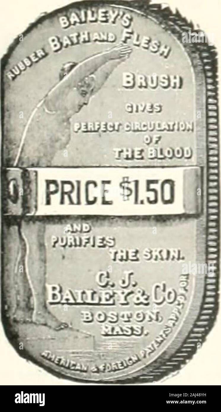 Kautschuk weltweit. ## Wir fertigen HARTGUMMI WAREN/N jeder denkbaren Form. Dem Joseph Stokes Rubber Co Hauptsitz und Werk: westlichen Zweig: 40 DEARBOR. N STREET TRENTON, New Jersey chicaqo, krank. Die Kautschuk Welt erwähnen, wenn Sie trriie. TRADF MARKIEREN. EVISED PREISLISTE PRO DTZ. Haileys Gummi Badewanne Pinsel, S 13.20 •? Shampoo 6,60 Teint 4,40? • Petite Teint Pinsel 2:00?? Gesichts Bürste, 4,40 Hand 4,40 Wc 2,20 Zahn Nr. I. 2,20 PRO DTZ. Baileys reiben. Zahnbürste, Nr. 2,^2,75 Maniküre Bürste, 2 20 Nähen Finger, 3,85 gro. Beißring, .82 Heel Cushion, 2,20 Seifenschalen, 2,20 • Stockfoto