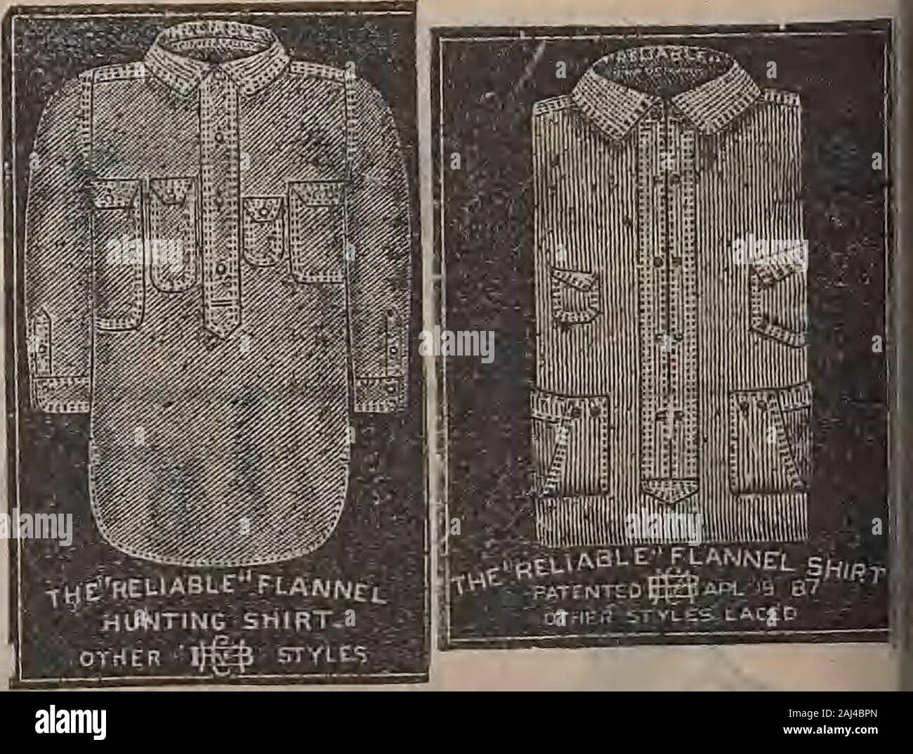 Wald und Bach. Gewehre. Gun Reparatur aller Art auf dem Gelände getan. Senden Sie STEMPEL FÜR KATALOG. J. F. MARSTERS, 51 bis 55 Court Street, Brooklyn, N. Y.j NESSMUKS GEDICHTE. Wald Runen, von Geo. W. Sears, INessmukj. Groß Oktav, 208 Seiten, gedruckt auf schwerem Papier, in Tuch gebunden, gold Schriftzug, mit einem Porträt des Autors. Preis, $ 1,50. Für den VERKAUF VON ALLEN BUCH HÄNDLER. Wald und Stream Publishing Co., 40 Park Row, N.Y. THISTLE. Eine schöne UND RICHTIGE GLEICHNIS DES Scotch Cutter Distel, LITHOGRAPHIERTE in Farben von APAINTING VON DEM GEFEIERTEN MARINEARTIST BARLOW MOORE. Thistle Stockfoto