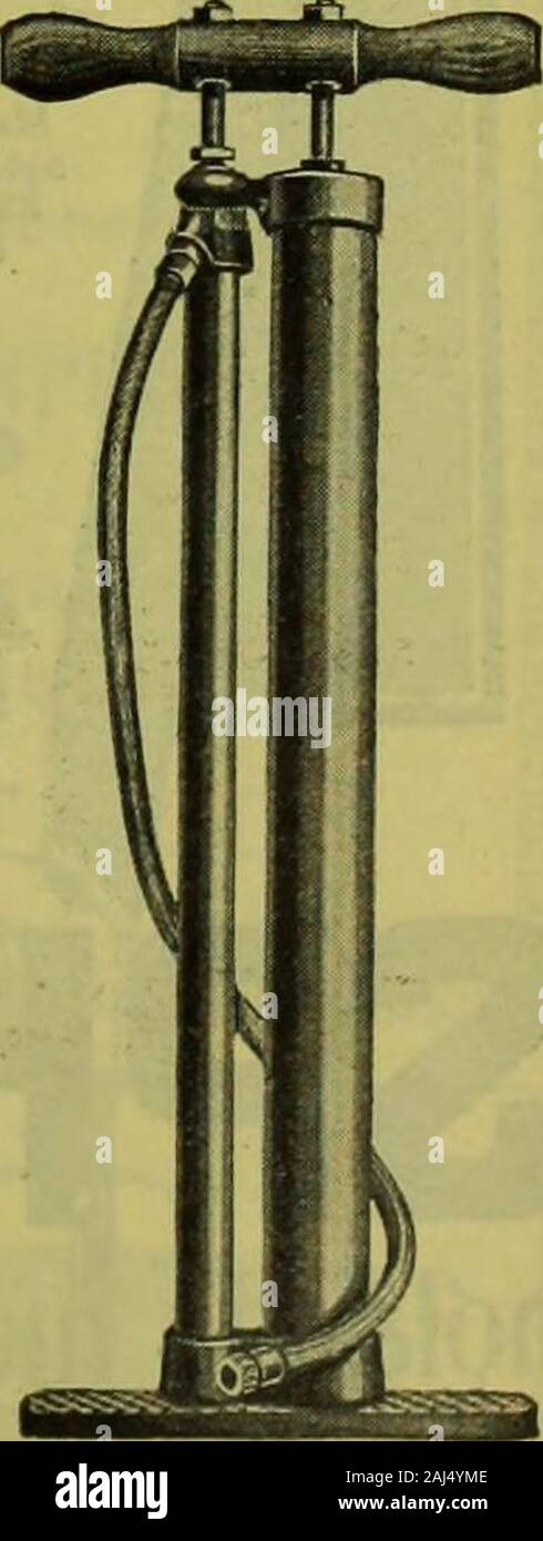 Hardware merchandising September-dezember 1919. Pumpe zuverlässig. Langlebig. Zwei Zylinder Double Action Double | Barrel zusammengesetzte Pumpe mkmMMym&M142.. RDWARE UND METALL-Motor Zubehör, Fahrräder und Sportartikel. Dezember 13, 191 $ Stockfoto