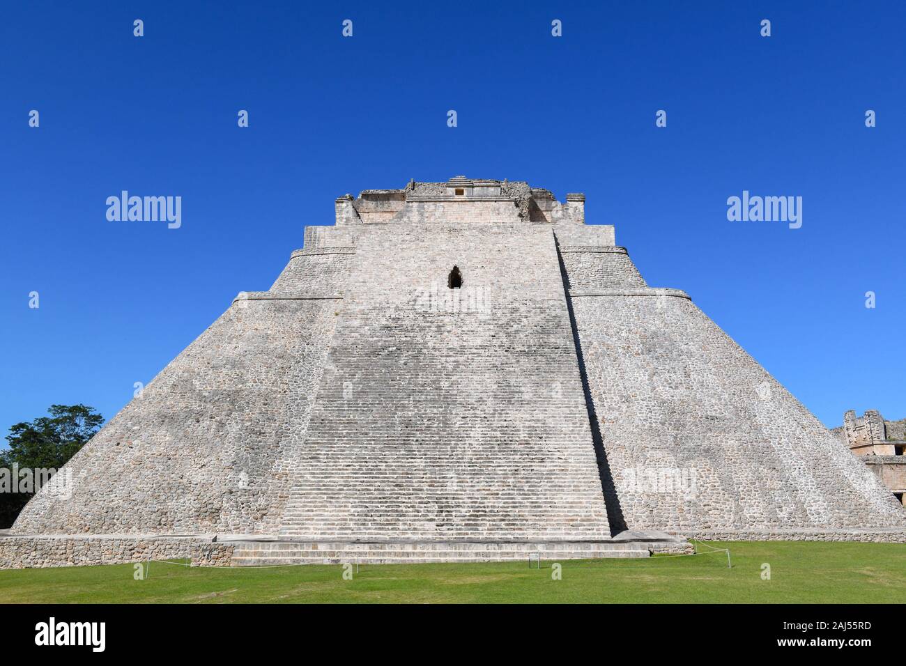 Maya Archäologische Stätte Uxmal, Yucatan, Mexiko Stockfoto