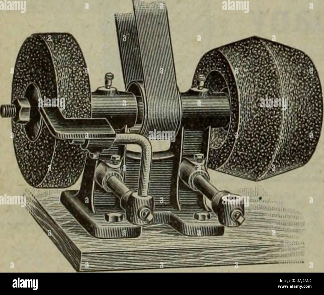 Hardware merchandising September-dezember 1919. . £%*^? ??&Gt; BULLDOG Power Tool Grinder entworfen, um die Nachfrage nach einem kleinen Kopf Schleifmaschine zu erfüllen. Zwei verglaste Korund Räder für den allgemeinen Gebrauch und Werkzeug aufliegt. Das ideale Rad für Stahl schleifen. Bull Dog Schleifmaschinen kleiner kosten und Zufriedenheit. Get Cata-logue Nr. 1. Schreiben Sie Ihre Fenster. WESTERN HARDWARE MFG., Company, Limited Milwaukee, Wisconsin. Dezember 13, 1919 HARDWARE UND MWT-Abschnitt Werbung 31. Stockfoto