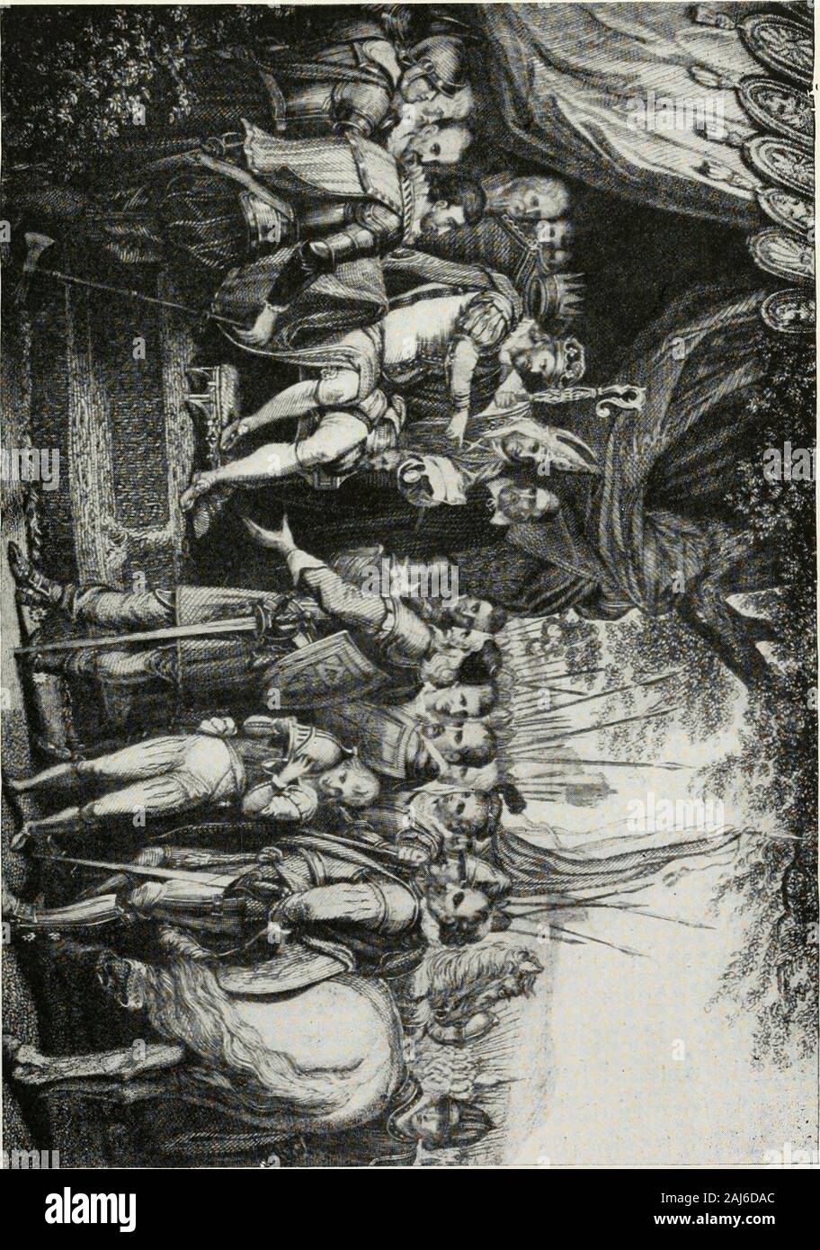 Geschichte der Pilger und Puritaner, ihre Vorfahren und Nachkommen; Grundlage der Amerikanisierung. d der Welt in weit dififerent Perioden andover ein riesiges Gebiet. Dies ist in Umwälzungen gezeigt, während der Herrschaft von solchen repräsentative Monarchen Charlemagneon den Kontinent und Alfred der Große in England, laterclashing mit Gregor XI., Die letzten französischen Papst, der Päpstliche Stuhl whooccupied von 1370 bis 1378. Wyclif, Latimer, und ihre Anhänger formuliert und intensifiedthe glauben, die in der Reformation entbrannt. In theseearly Umwälzungen der Wahrheitssucher teilweise die signsof die Zeiten, w erkennen Stockfoto