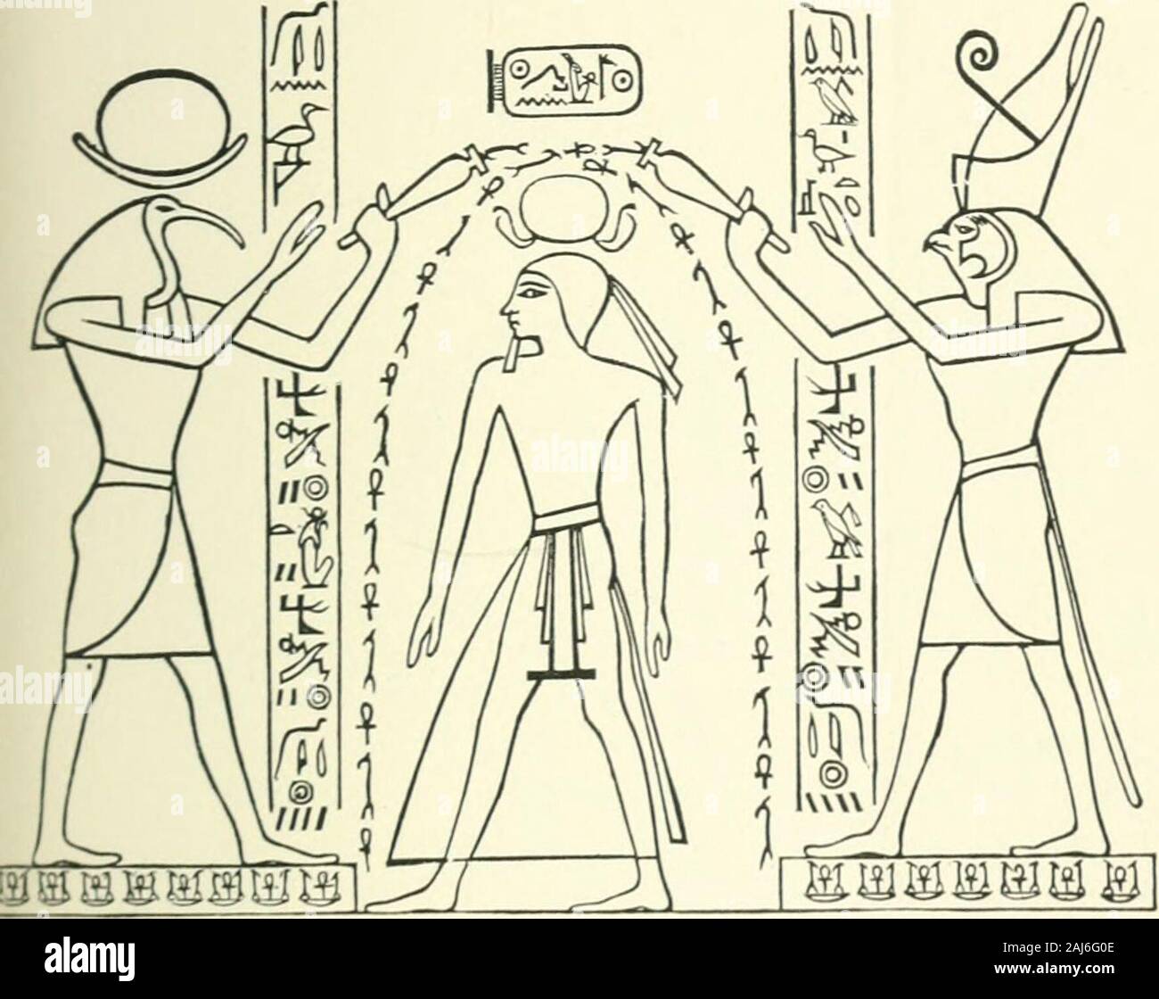 Ein Vergleich der Ägyptische Symbole mit denen der Hebräer. ;;;;;;;; § H. Die eymbols der Ägypter sind wie jene der Hebräer. (Clemens von Alexandria, Stromaiu, V.) Übersetzt aus dem Französischen, VON JOHN W. SIMONS, tUTT GRAND MASTER DER MAKONH, (IRANI) TKKWRKK DES URANIi LODGI NEUER VOHK, GRAND TREAnUKKU&lt;" K Illl. Ich. RAND ENCAMlMENT OK DIE VEREINIGTEN BTATEH usw. Neue yokk: MACOY PUBLISHING UND Freimaurer. 1904. /? VJVcomparisonofegyp 00 Port Stockfoto