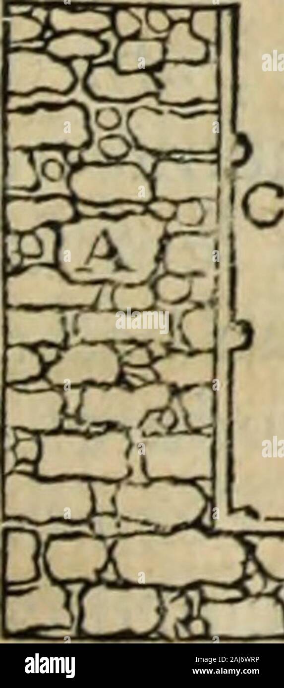 La Theorie et la pratique du jardinage:, comme sind les Parterres, Les Bosquets, les Boulingrins,&c: Contenant plusieurs Pläne et Dispositionen Generales de Jardins, Nouveaux desseins de Parterres.. & Autres ornemens Knecht à la Dekoration & embélissement des Jardins: Avec la maniere de Dresser un-Gelände.. . Ertu de durcir de telle manière dansPeau, que la Pierre 6c Le marbre ne Font pas plus Durs^ caril fait un Corps folide qui ne fe Ruine jamais. Les Baffins de plomb Font un peu plus rares dans lufage, par Raport à la Grande dépenfe, 6 c au rifque où ils font Dê-Tre volés. Il Faut ein Stockfoto