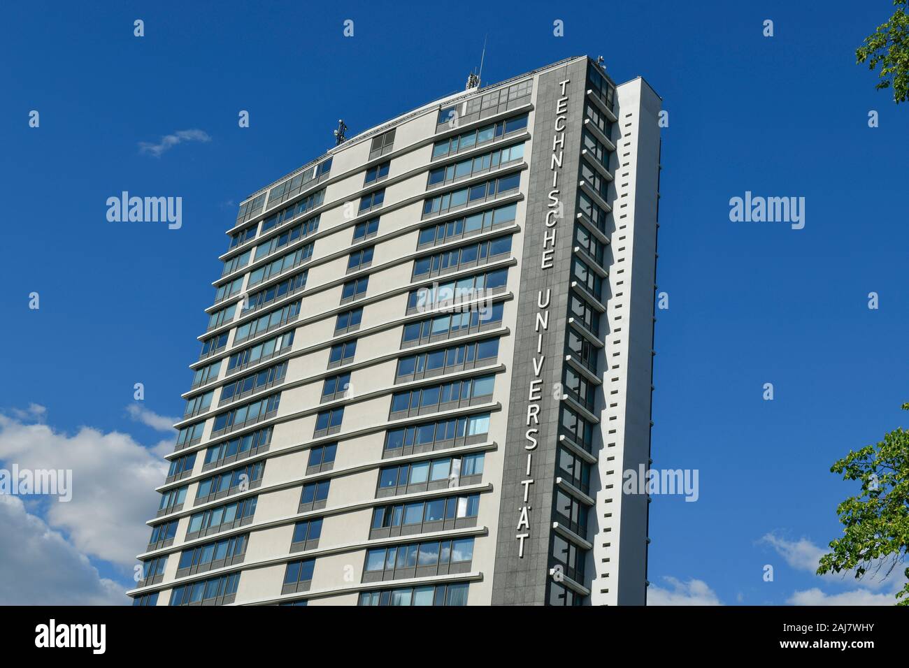 Telefunken-Hochhaus, Ernst-Reuter-Platz, Bismarckstraße, Charlottenburg, Berlin, Deutschland Stockfoto