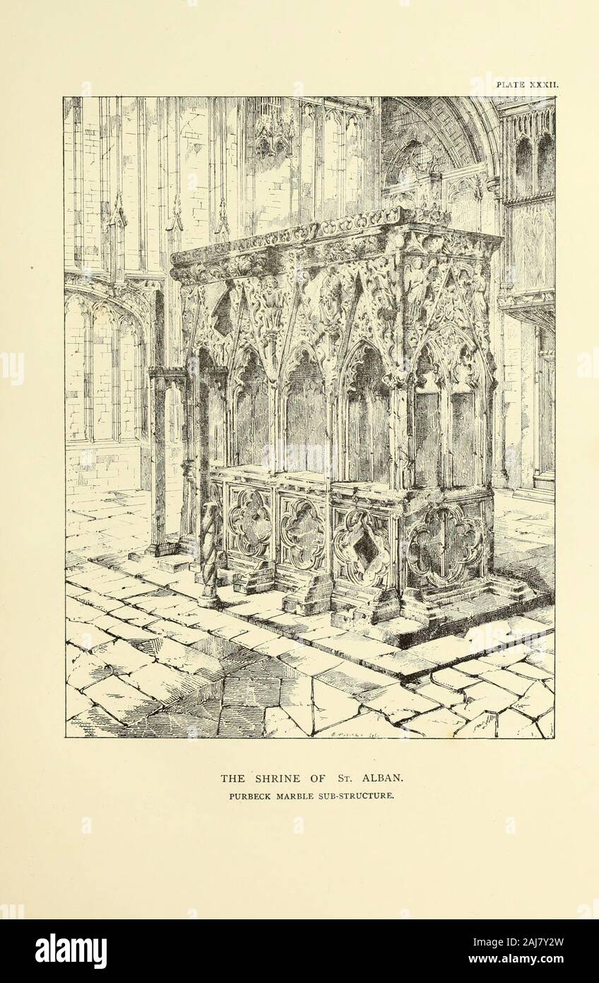 Ein Essay über die Geschichte der englischen Kirche Architektur vor der Trennung von England aus der Römischen gehorsam. demoliert die Theorie - hinreichend absurd uponthe Gesicht, dass das heutige Gebäude ist nicht die Kapelle, aber der Speisesaal des alten Palastes. Sein Argument issummed in einem kurzen Satz. Wir wissen aus der Har-leian MS., 3.789, 15 et sej., dass ein trinken Weinkeller wasestablished unterhalb der Kapelle in Elizabeths Regierungszeit; und alsothat der Rückseite Ansatz zum Palast wurde geschlossen, der Bischof fain zu besitzen als Höflichkeit und Freundlichkeit thebare Komfort eines zurück-Tor war Stockfoto