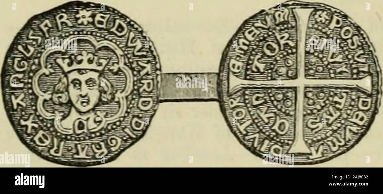 Die beliebte Geschichte von England; eine illustrierte Geschichte von Gesellschaft und Staat aus der frühesten Periode bis in unsere Zeit. uets. AtBristol, er war anwesend, als Sir Baldwin Eulford enthauptet wurde, wer getroffen wurde, Segeln in der Bretagne Menschen gegen König Edward zu wecken. Eine, deren mindwas tief mit der Romantik der Antike - das wunderbare junge ofBristol - durchdrungen hat diese Tragödie mit aller Kraft der lokalen Farbgebung lackiert: thebrave Ritter auf einem Schlitten; Bürgermeister und Stadträte, und Stadträte inscarlet Roben, die Mönche von St. Augustinus und die Brüder des heiligen Jakobus in der Prozession; der k Stockfoto