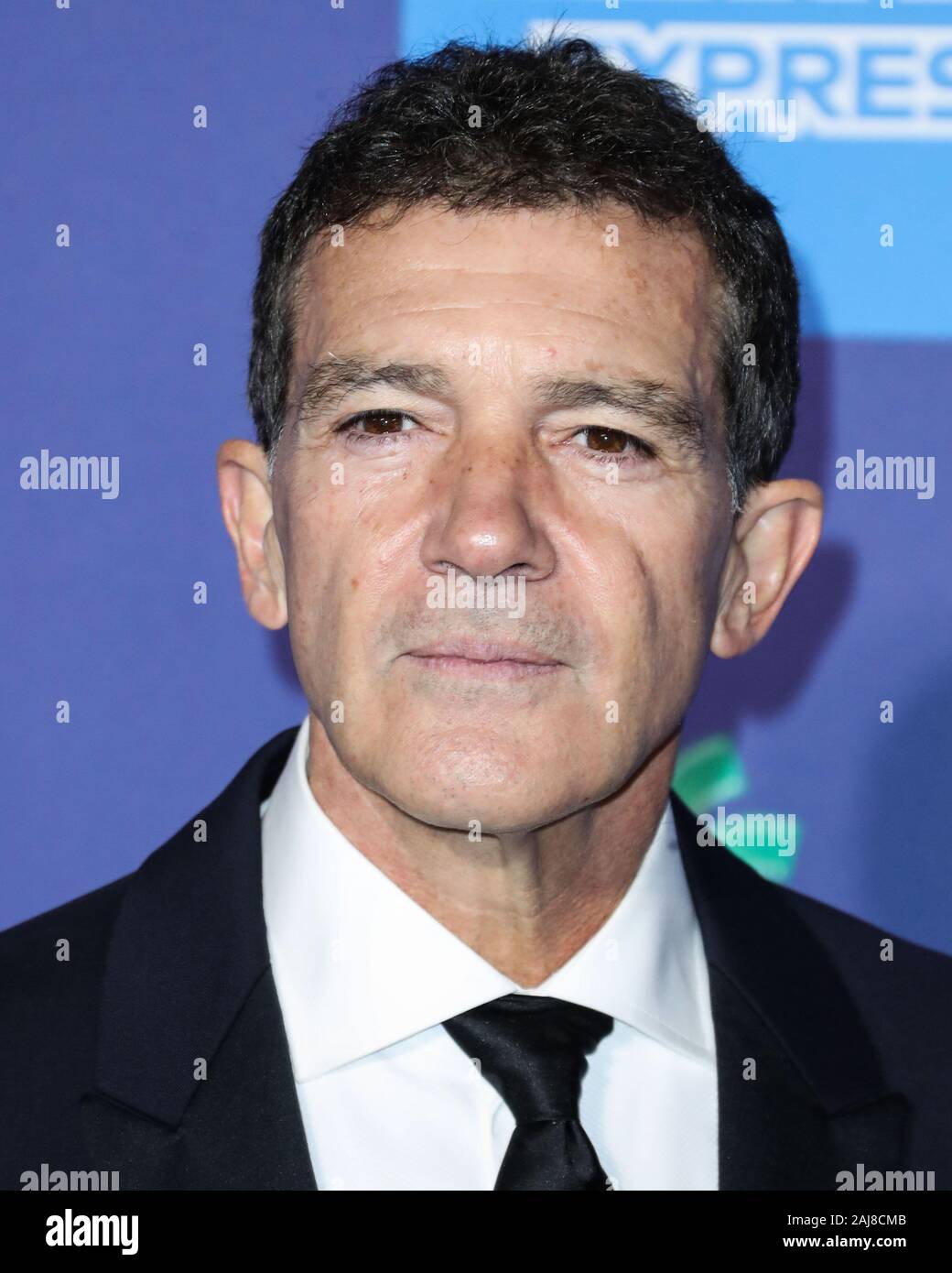 PALM SPRINGS, Kalifornien, USA - Januar 02: Antonio Banderas kommt an der 31. jährlichen Palm Springs International Film Festival Awards Gala im Palm Springs Convention Center am 2. Januar statt, 2020 in Palm Springs, Kalifornien, USA. (Foto von Xavier Collin/Image Press Agency) Stockfoto