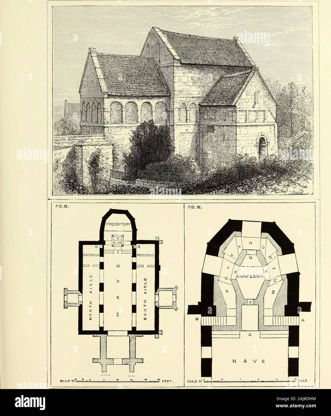 Ein Essay über die Geschichte der englischen Kirche Architektur vor der Trennung von England aus der Römischen gehorsam. Hout des Landes, und ist nur durch die atlast neuere Erfindung übertroffen, therailway. Es ist eine bemerkenswerte Tatsache, und eine whichexhibits in einer beeindruckenden Art und Weise die wesentlichen Sächsische barbarityof Unsere heidnischen Vorfahren, dass, während bei theperiod nach Ihrer Ankunft in Großbritannien das Land wasfull der architektonischen Werke, sowohl weltliche und religiöse, der einen hohen Grad an Raffinesse; während Es werebasilicas und Villen, die von Italien emulieren, erectedindeed unter der Leitung des r Stockfoto