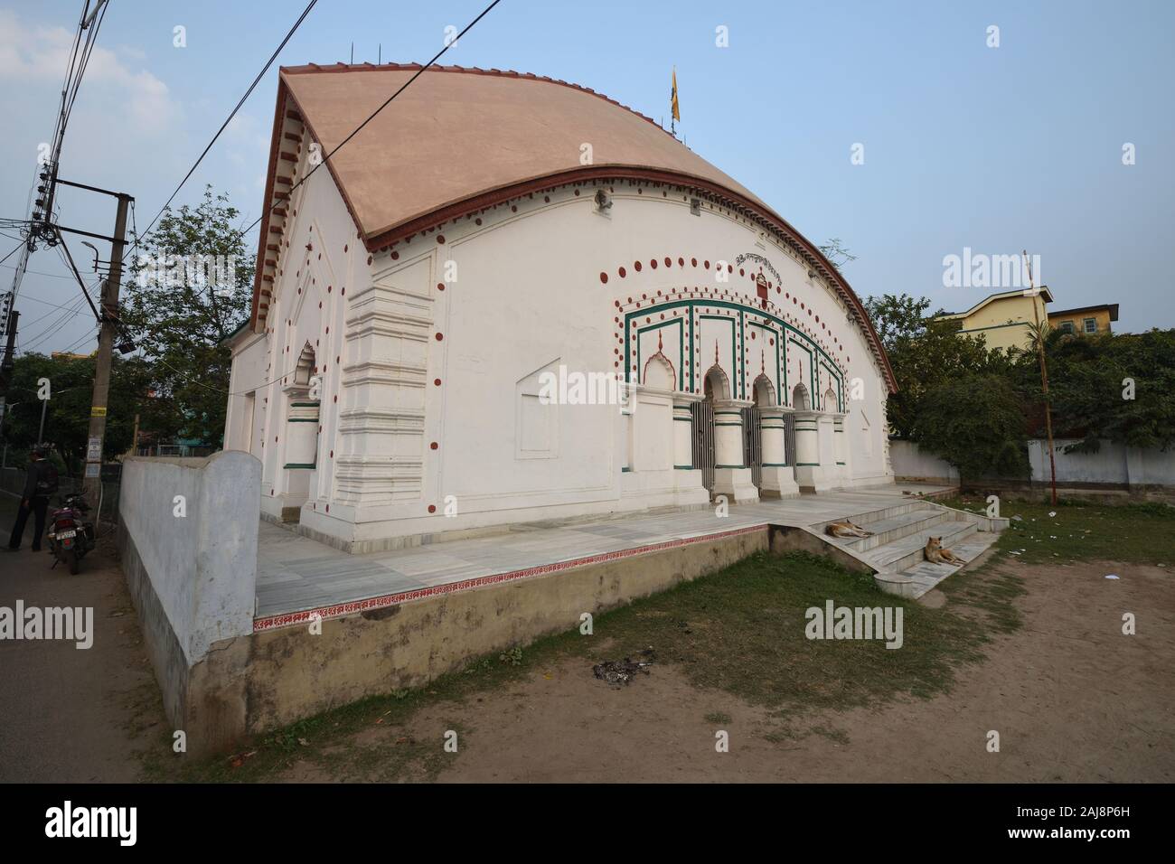 Nandadulal Mandir. Chandan Nagar, Hooghly, West Bengal. Indien. Stockfoto