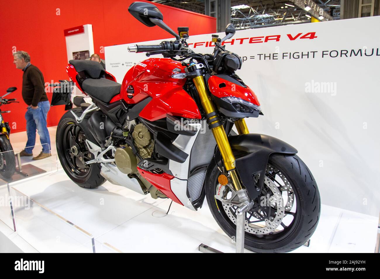 Ducati Streetfighter V4 Stockfoto
