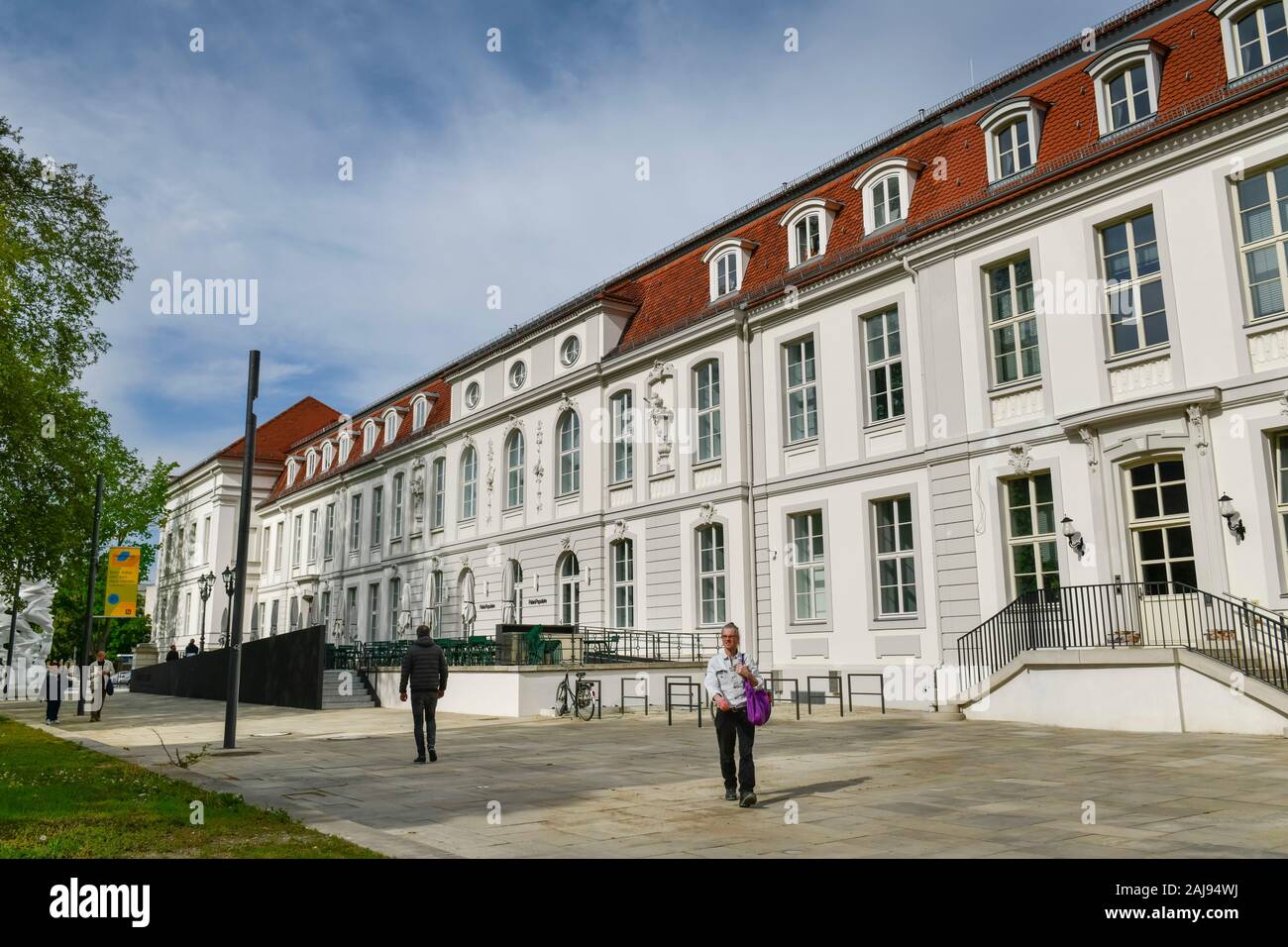 Palais Populaire, Prinzessinnenpalais, Unter den Linden, Bebelplatz, Mitte, Berlin, Deutschland Stockfoto