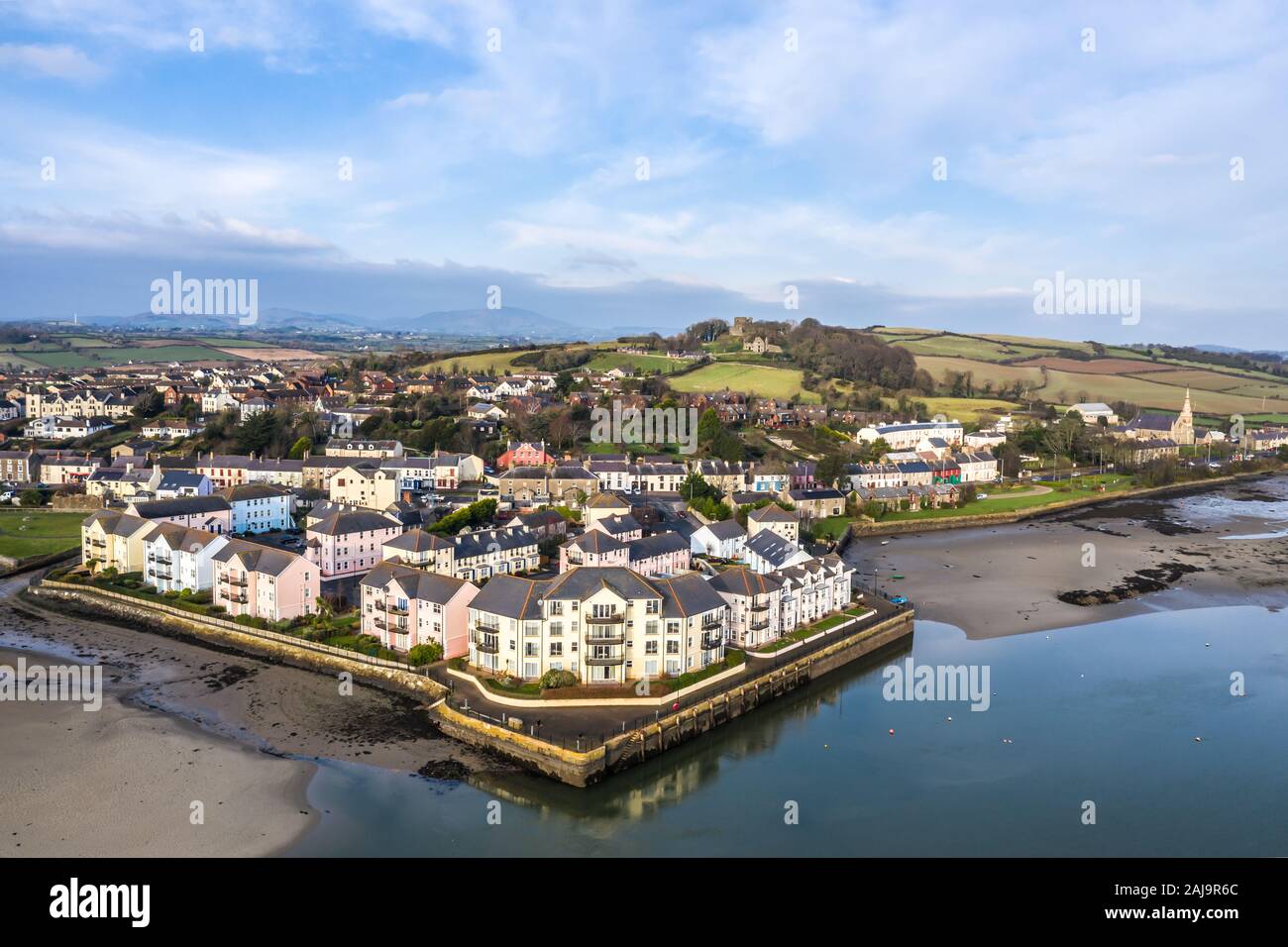 Dundrum Bay County, Northern Ireland Stockfoto