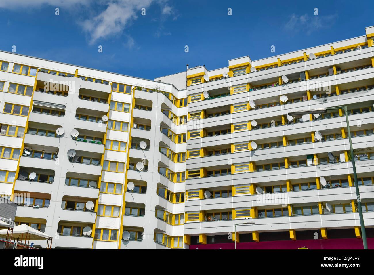 Kreuzberger Zentrum, Kottbusser Tor, Kreuzberg, Berlin, Deutschland Stockfoto