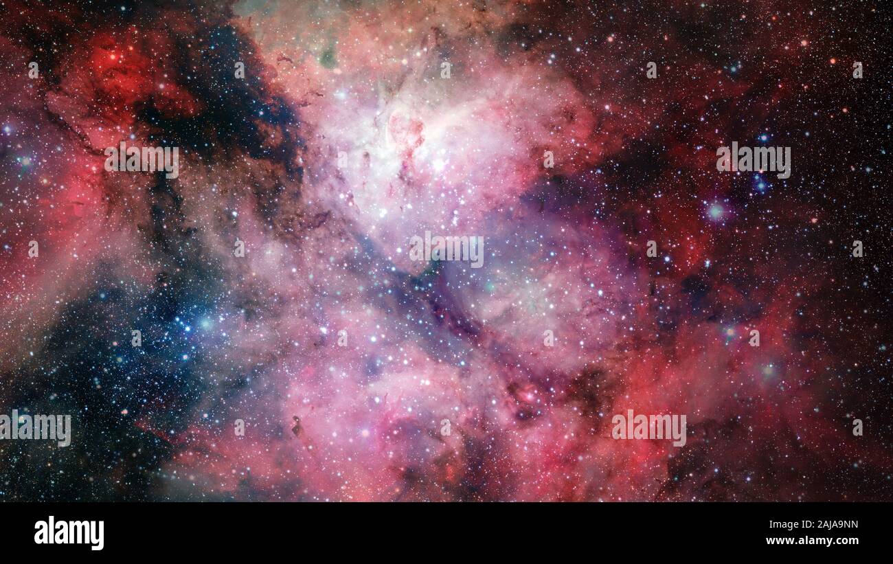 Carina Nebula im Weltraum. Elemente dieses Bild von der NASA eingerichtet. Stockfoto