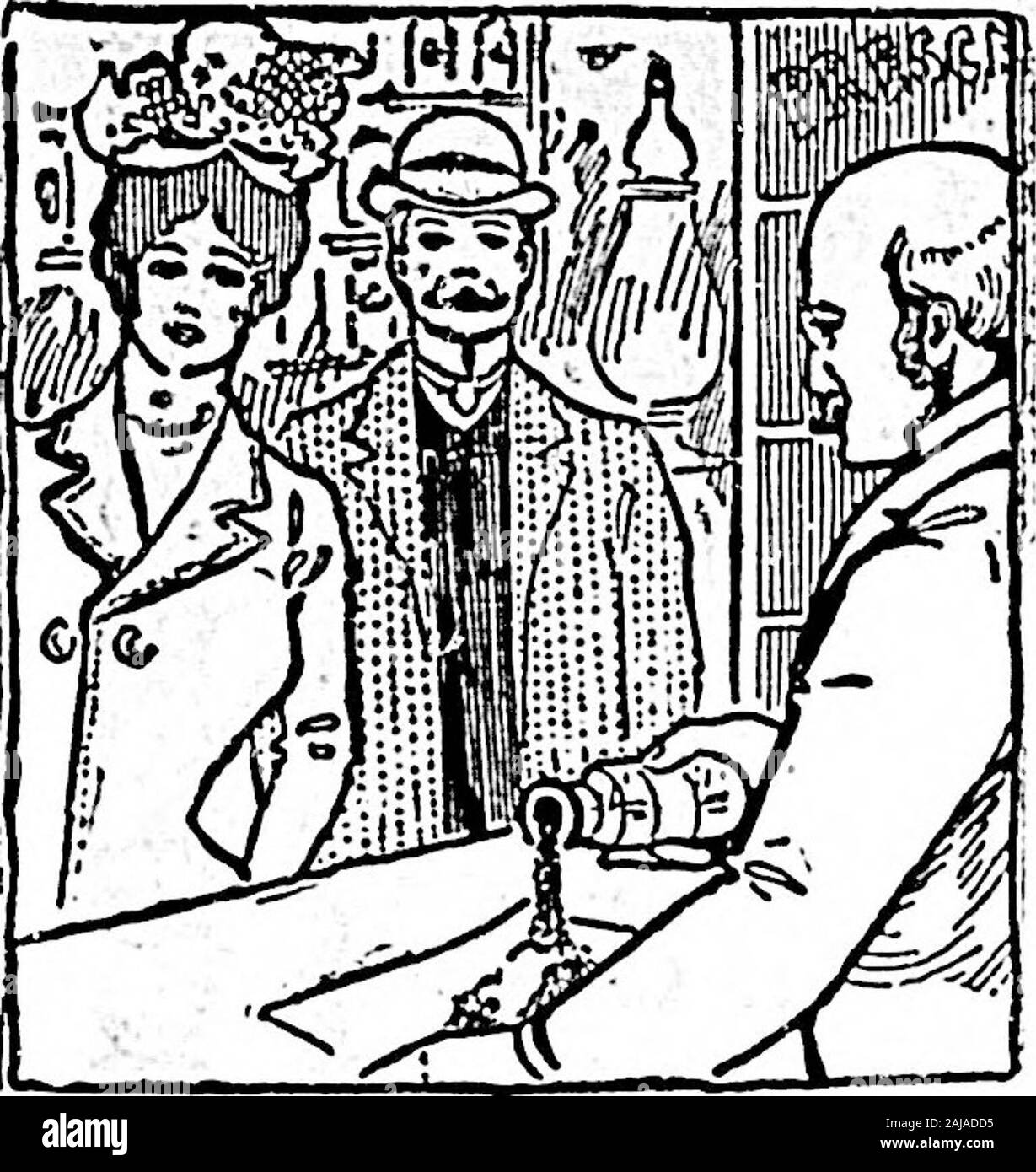 Tägliche Kolonisten (1900-08-15). IVletlicds und unsere Methoden und umgaben das Vertrauen, unseren Zug-In;;;;;;;; und Erfahrung dienen der mnke ourdruK store beliebt. Nicht garantieren - gatls factlou. Geben Sie uns einen Versuch. Nur o, der conslcnuient GibsonsEngllsb GoafeGtlnnery erhalten. ilaay flaTors. BOWES. Er DISPENSESfl REZEPTE TELEFON 425.08 Government Street in der Nähe von Yates Straße. Stockfoto