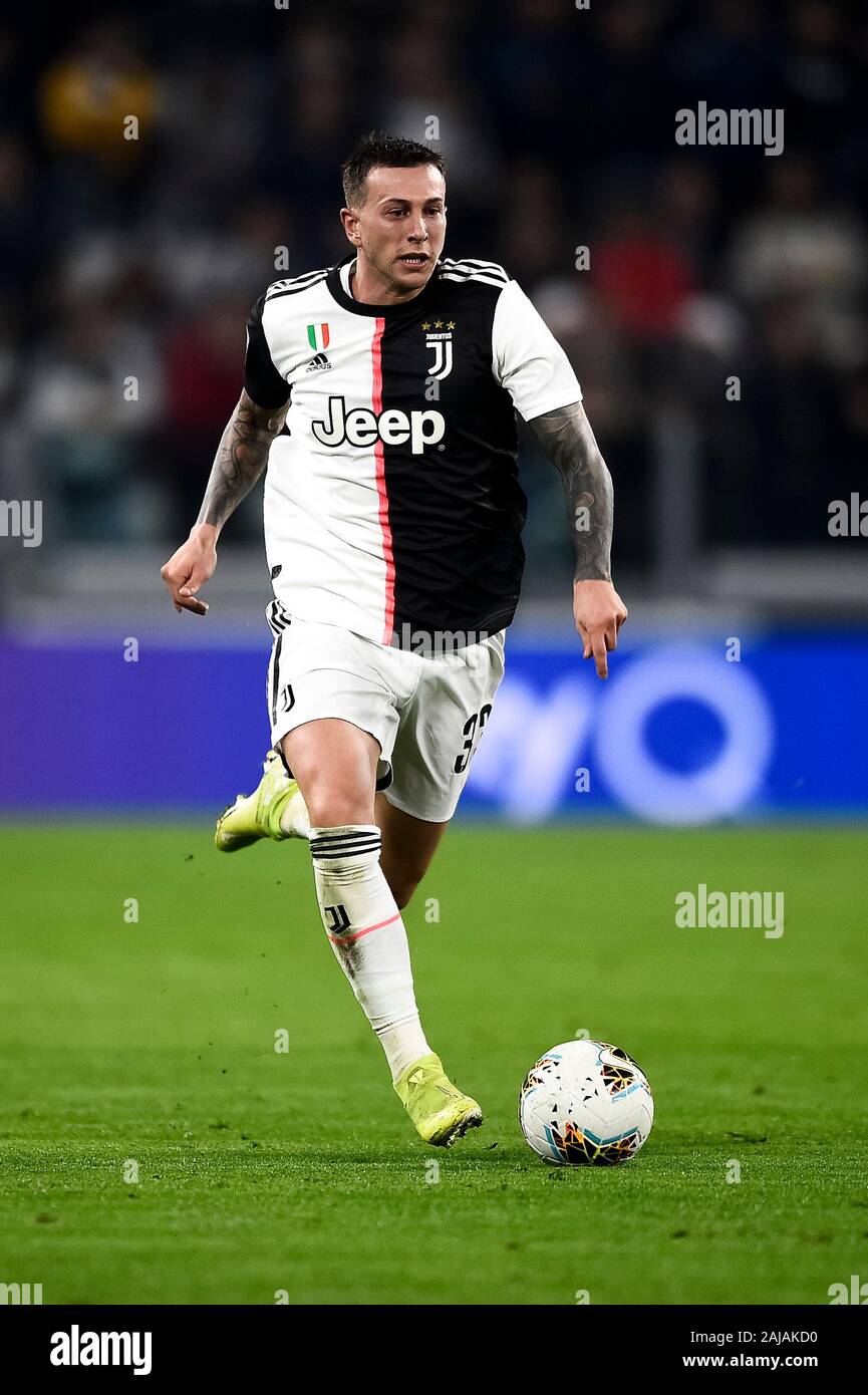 Turin, Italien. 19. Oktober, 2019: Federico Bernardeschi von Juventus Turin FC in Aktion während der Serie ein Fußballspiel zwischen Juventus FC und FC Bologna. FC Juventus gewann 2-1 über FC Bologna. Credit: Nicolò Campo/Alamy leben Nachrichten Stockfoto