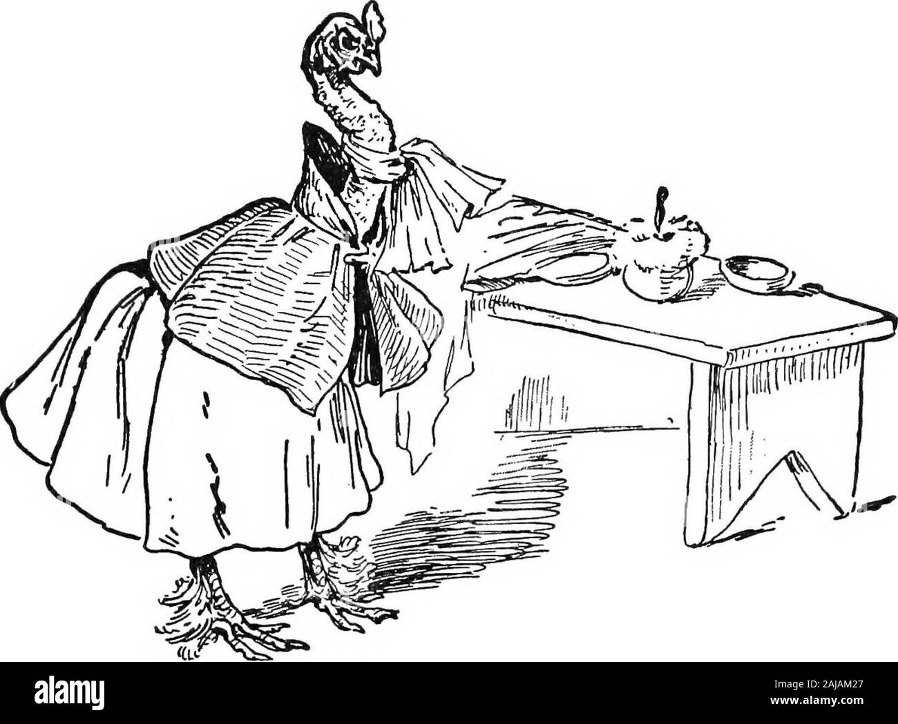 Die lockigen Haaren Henne. JNIeanwhile ihr Ruf war gewachsen, nicht nur unter hercomrades, sondern für alle, die Tiere aus der Nachbarschaft, die er ihr diskutiert, waren besorgt, sie zu sehen. Weh denen, die Katze oder der Hund, der es wagte, zu weit inden Zimmer! Sehr verärgert an diesem unverschämten Neugier, sie würde auf die aufdringlich Fremder und punishlum schrecklich mit ihren scharfen Schnabel. Natürlich hat er wouldrun aus zu heulen und zu Tode erschrocken. Es war sehr funnyto beobachten. YOLLANDE S TROUSSEAU 33. Mutter Etienne und Germaine waren viel atthese wenig Komödien amüsiert, und wann immer Besucher kamen. Stockfoto