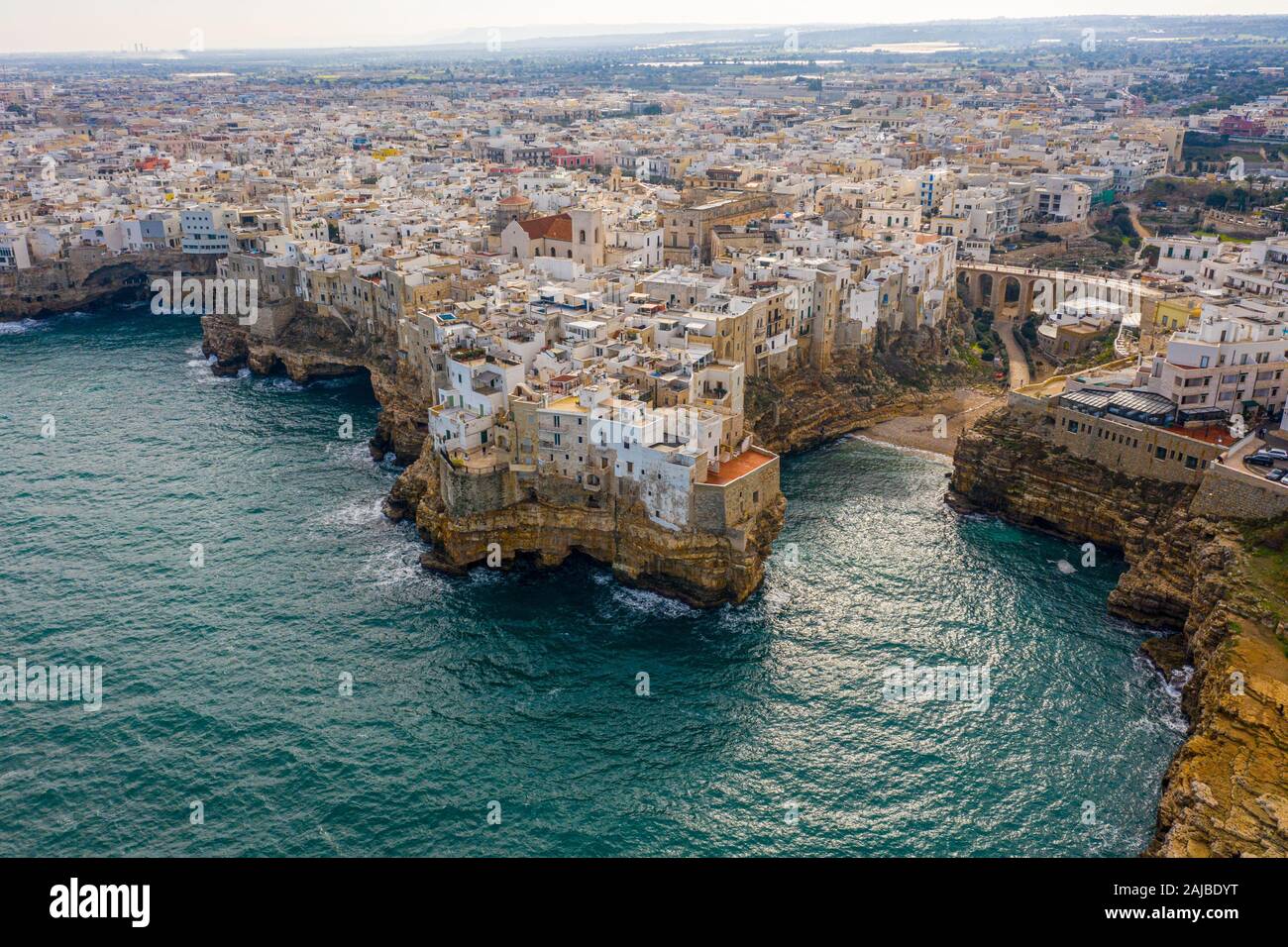 Polignano a Mare, Apulien, Italien Stockfoto