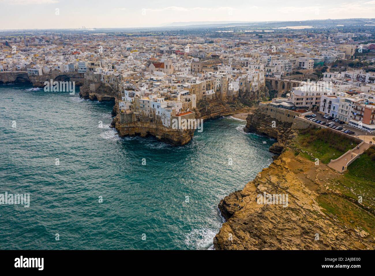 Polignano a Mare, Apulien, Italien Stockfoto