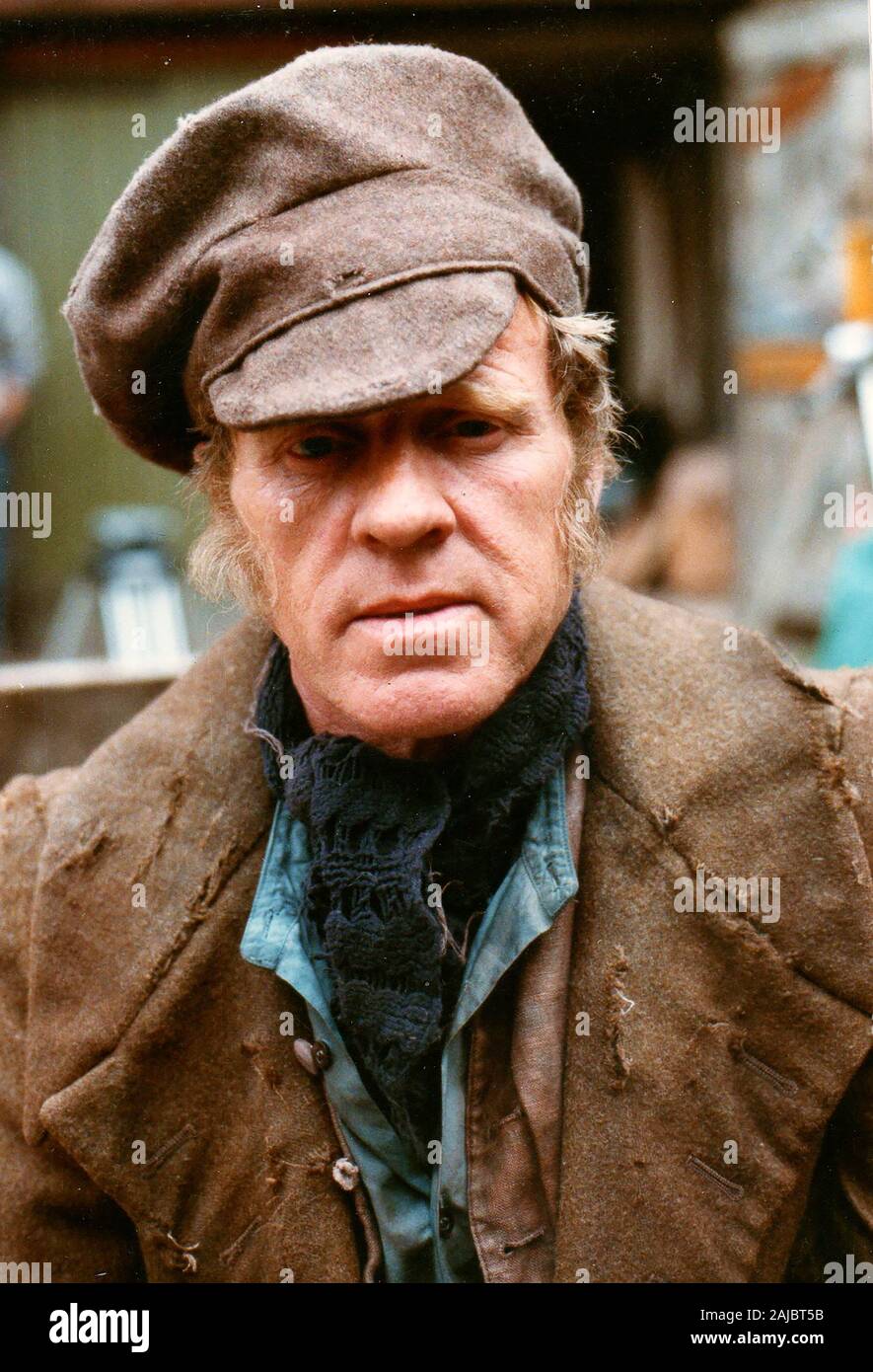 1986 - Hinter den Kulissen Bild in der Verfilmung der BBC-Serie David Copperfield - In whitby, North Yorkshire - Juni 1986 (Ein extra wartet auf seine Szene übernommen) Stockfoto