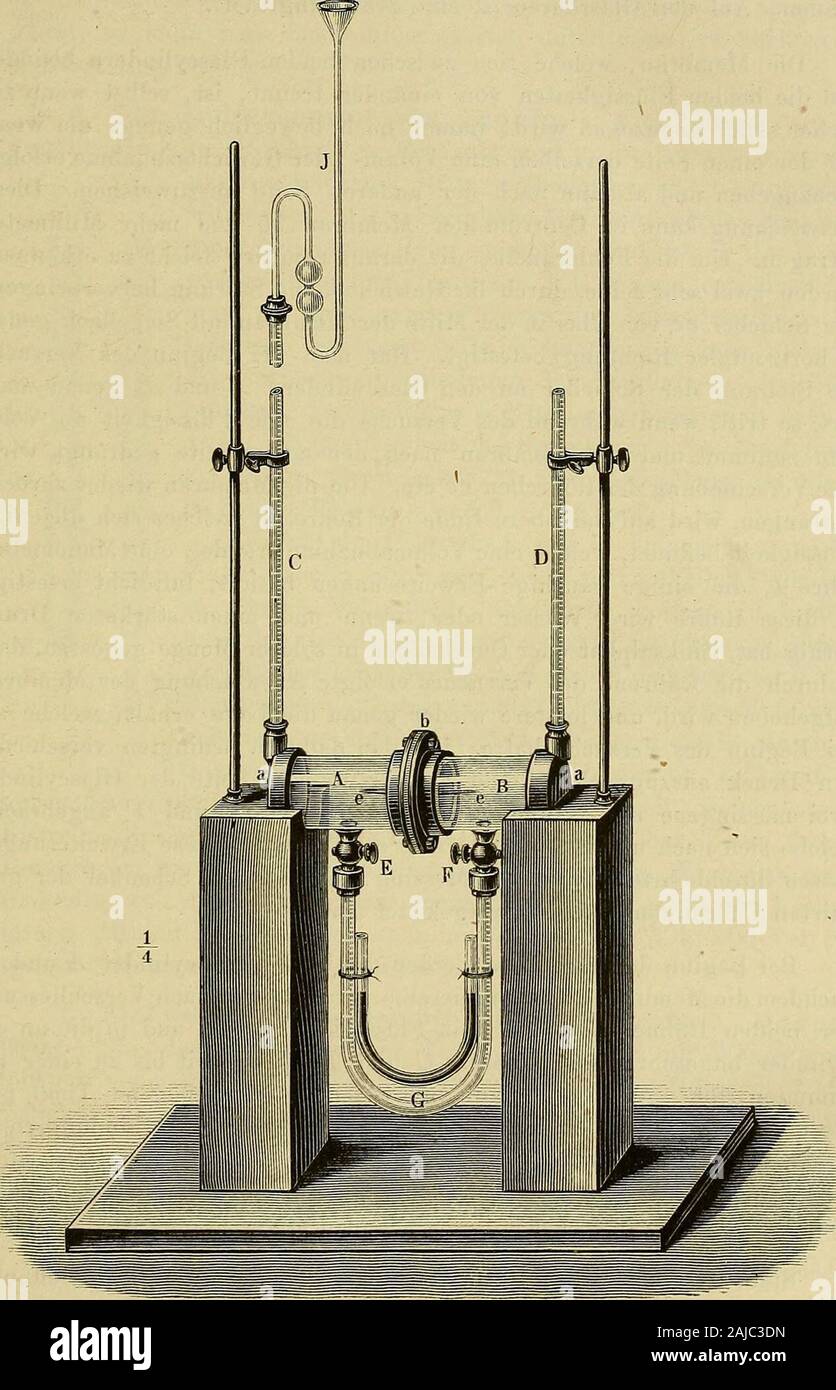 Physiologische Methodik: ein Handbuch der praktischen Physiologie. ^) Jerieliau. lieber das Zusammenströmen flüssiger Körper, welche durchporöse Lamellen getrennt sind. Poggendorff s Auaal. Bd. 1, Bl. 34, S. 617. 1835. 2) Matteucei et Cima. Memoii-e sur rendosmose. Annal.de Chim. etde-Körperbau sör. III, T. XIII, S. 65. 1845. ^) Vierer Dt. Physik des organischen Stoffwechsels. Arch. Für figura Heilkunde Jahrg. VI, S. 655. 1847. Diffusion durch poröse Scheidewände. 289 sterben mittelst Schrauben dreier fest Ein einander gepresst werden, wird sterben, Abb. 244.. Iiraktische GscbfciJleii, Physiologie. 19 290A Stockfoto