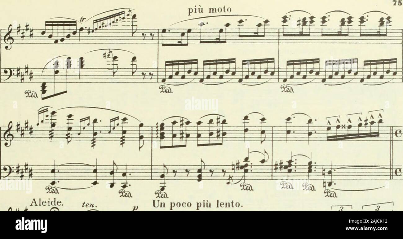 Quinten Massys; zangspel in drie Bedrijven. CQ6 ï. Ich, llfflTm^ riMnirirr™ ihihiiiittt. iii ip r p^visiy-p^r*! ^^* #TF. s Maar, ach! Aftfis moi, Doch ach! / TN. Ik Je vor. Schrei! pleure. Bei! Mi es Ont. zu. . GhenEn.de Ont. sur cet. te grè. ve Je pleure et mir-ist-Ver.Lo. . Ren und er- Stockfoto